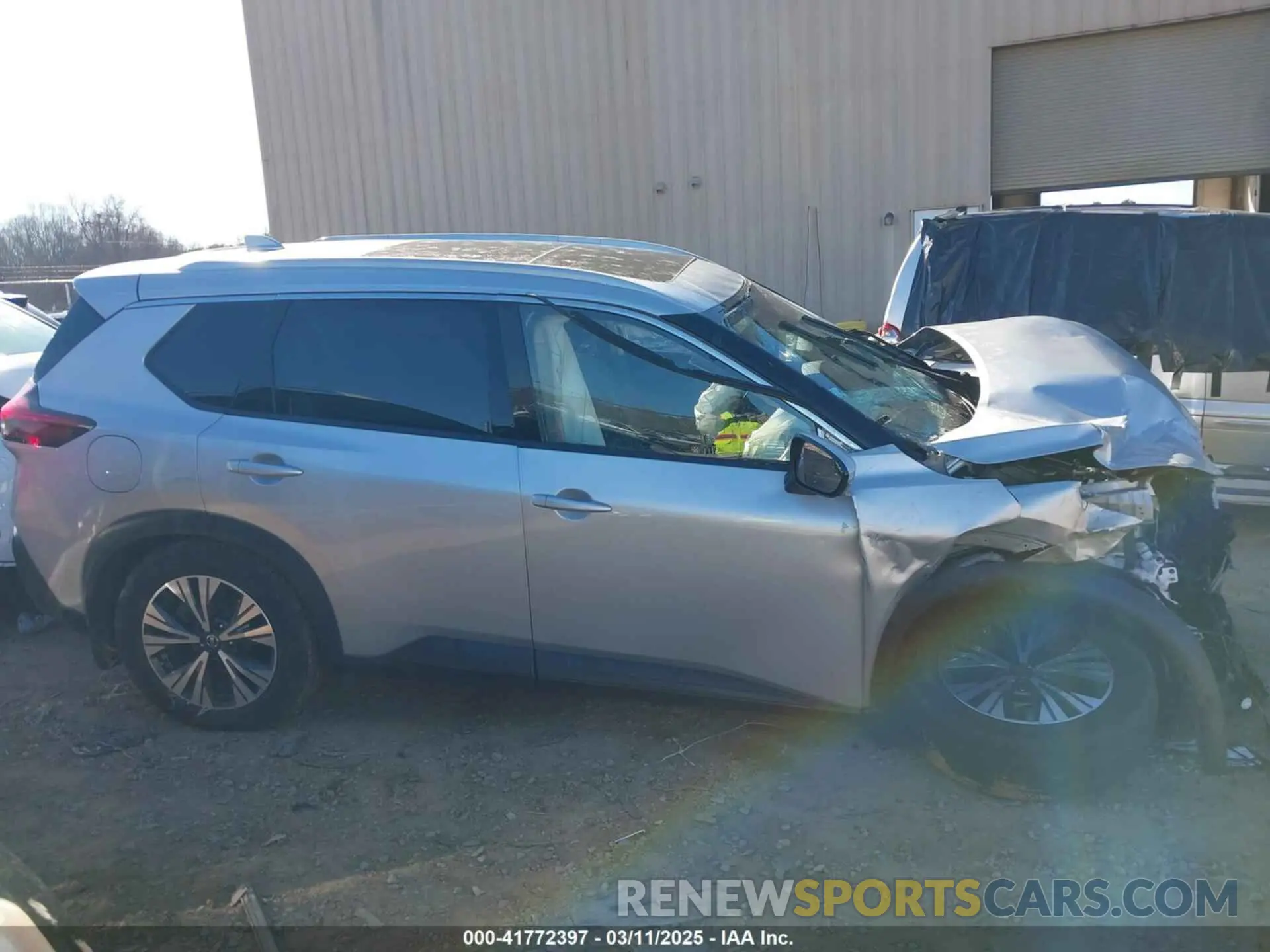 13 Photograph of a damaged car JN8AT3BB1MW235770 NISSAN ROGUE 2021