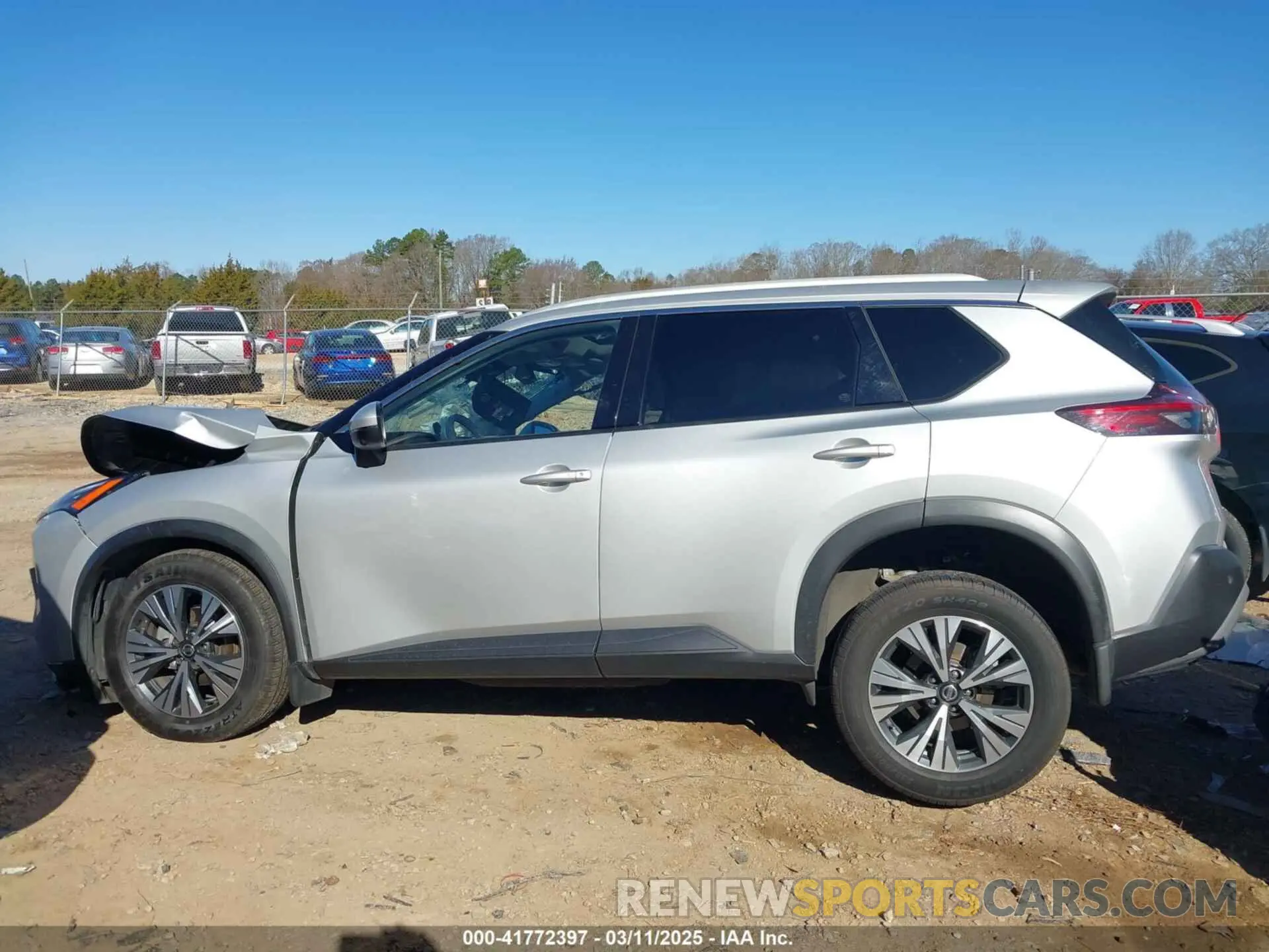 14 Photograph of a damaged car JN8AT3BB1MW235770 NISSAN ROGUE 2021