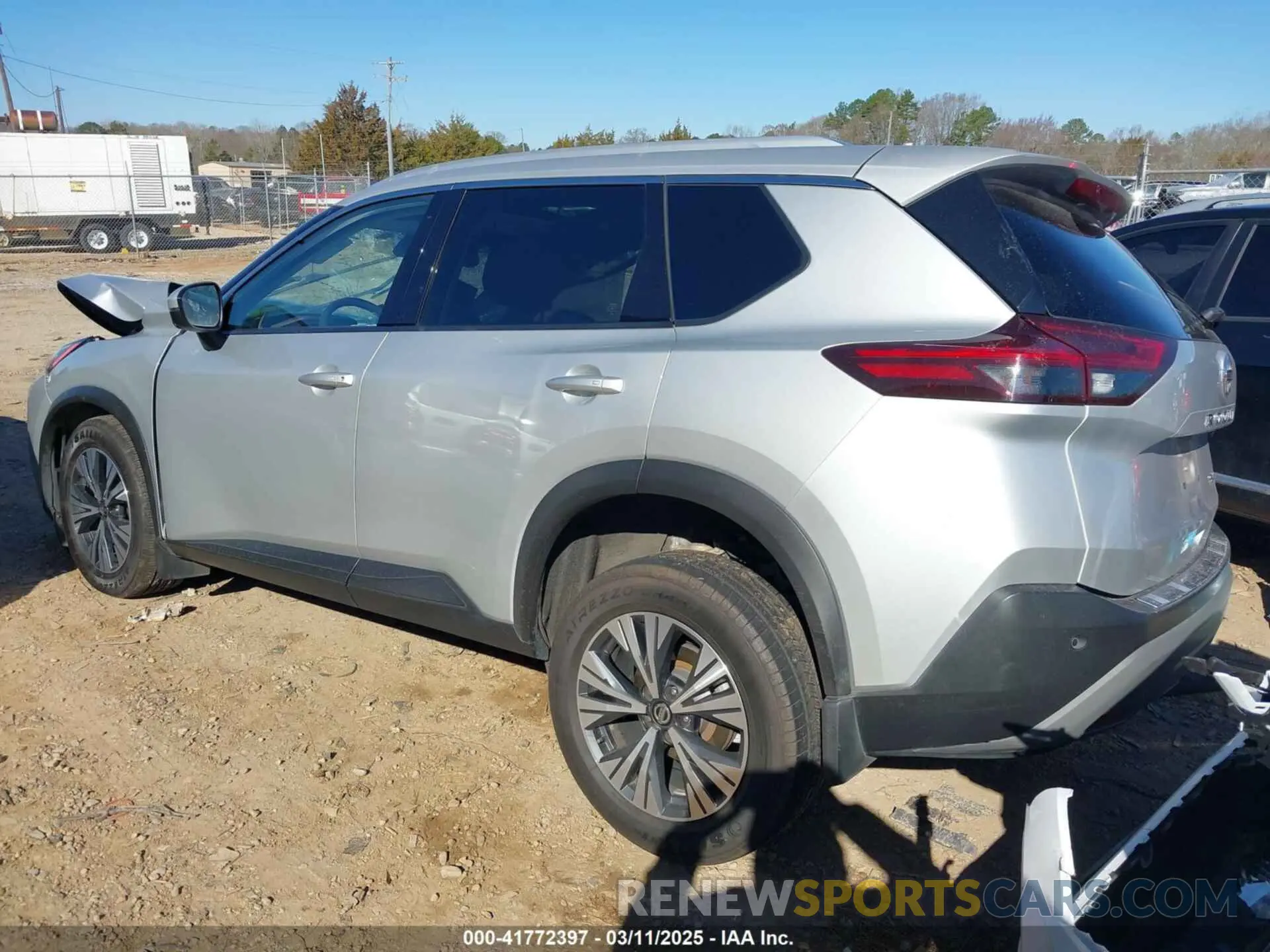 3 Photograph of a damaged car JN8AT3BB1MW235770 NISSAN ROGUE 2021