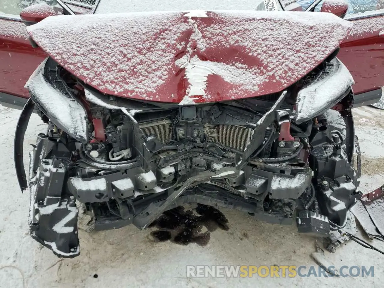 12 Photograph of a damaged car JN8AT3BB2MW210019 NISSAN ROGUE 2021