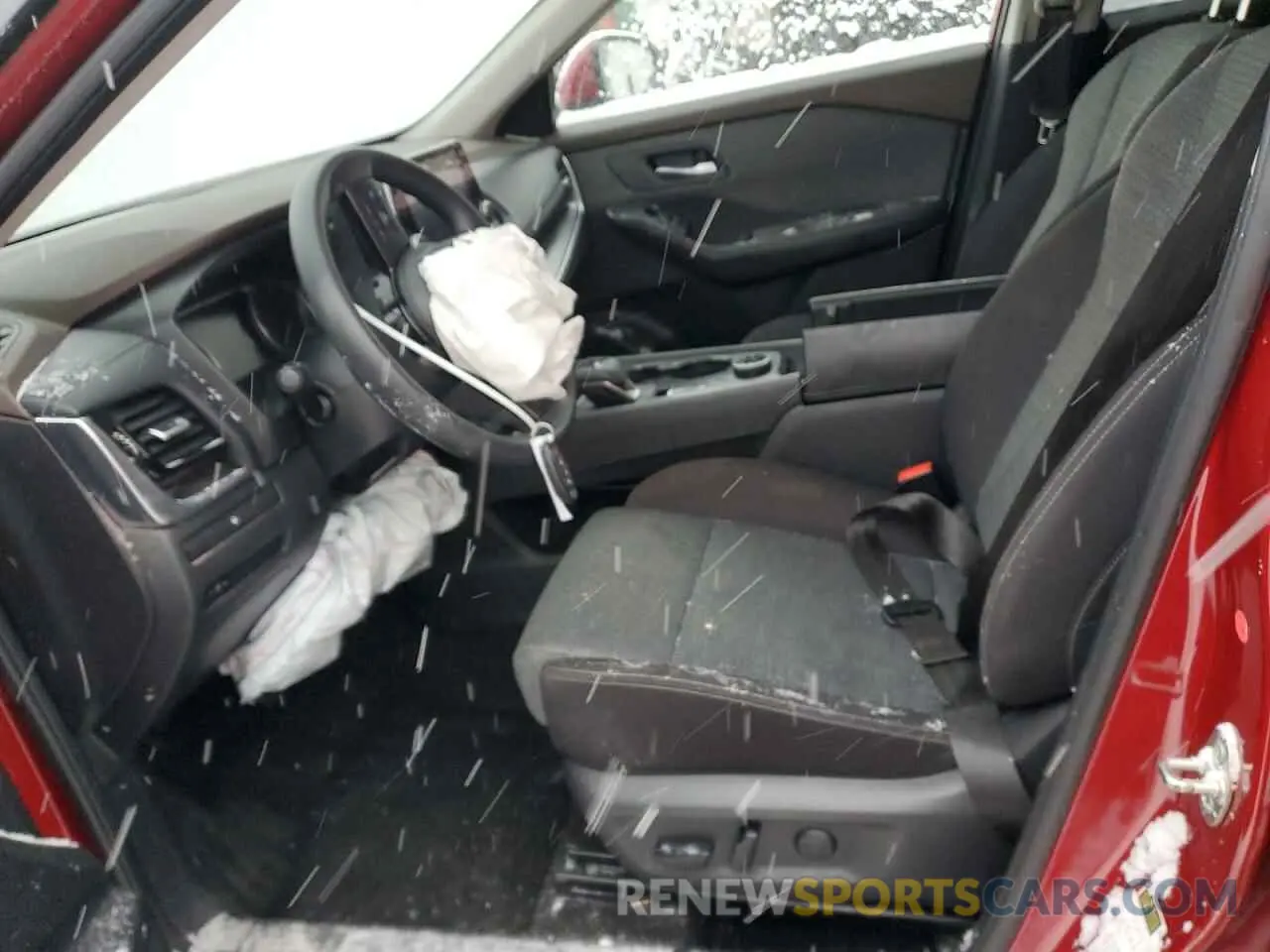 7 Photograph of a damaged car JN8AT3BB2MW210019 NISSAN ROGUE 2021