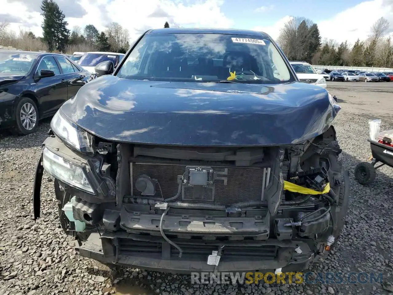 5 Photograph of a damaged car JN8AT3BB2MW221814 NISSAN ROGUE 2021