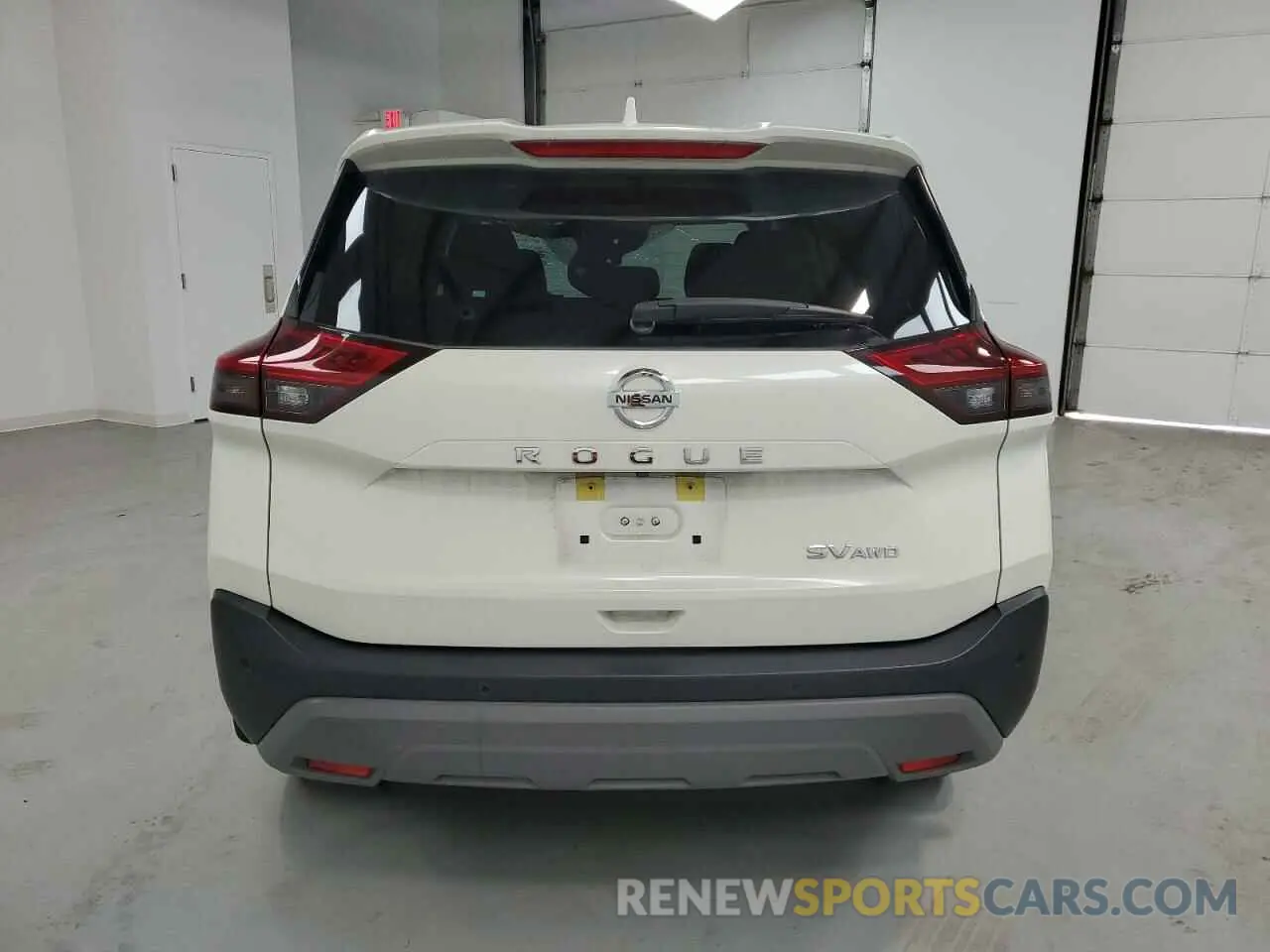 6 Photograph of a damaged car JN8AT3BB2MW223529 NISSAN ROGUE 2021