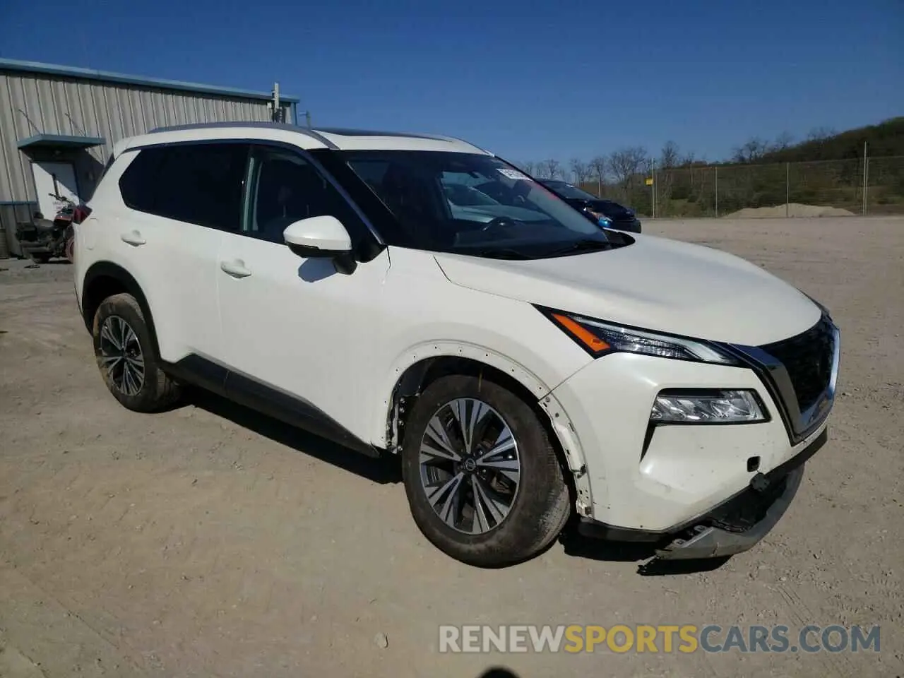 4 Photograph of a damaged car JN8AT3BB2MW228648 NISSAN ROGUE 2021