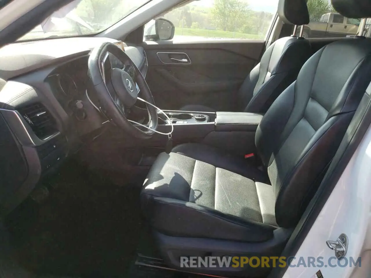7 Photograph of a damaged car JN8AT3BB2MW228648 NISSAN ROGUE 2021