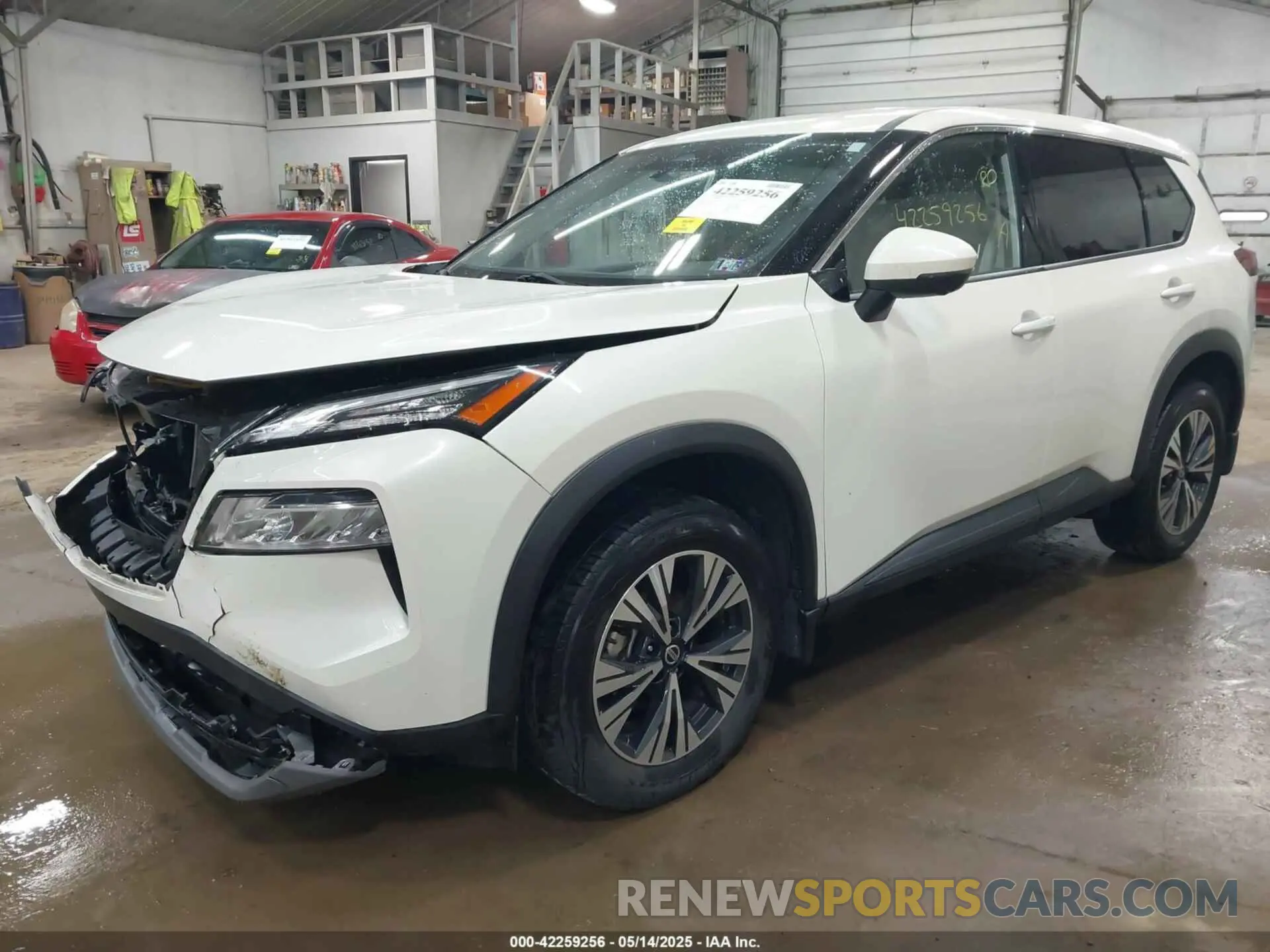 2 Photograph of a damaged car JN8AT3BB3MW210000 NISSAN ROGUE 2021
