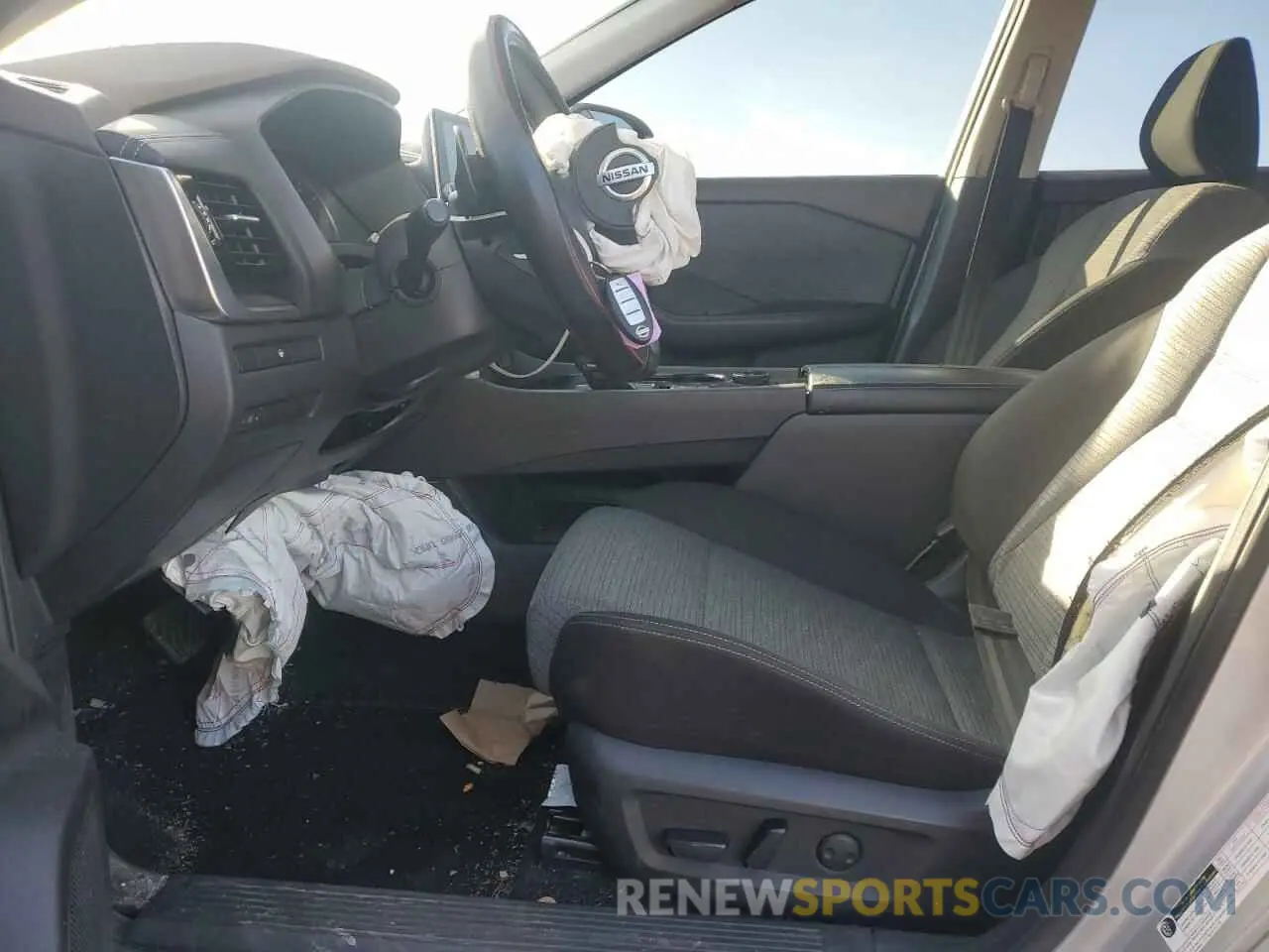7 Photograph of a damaged car JN8AT3BB3MW226035 NISSAN ROGUE 2021