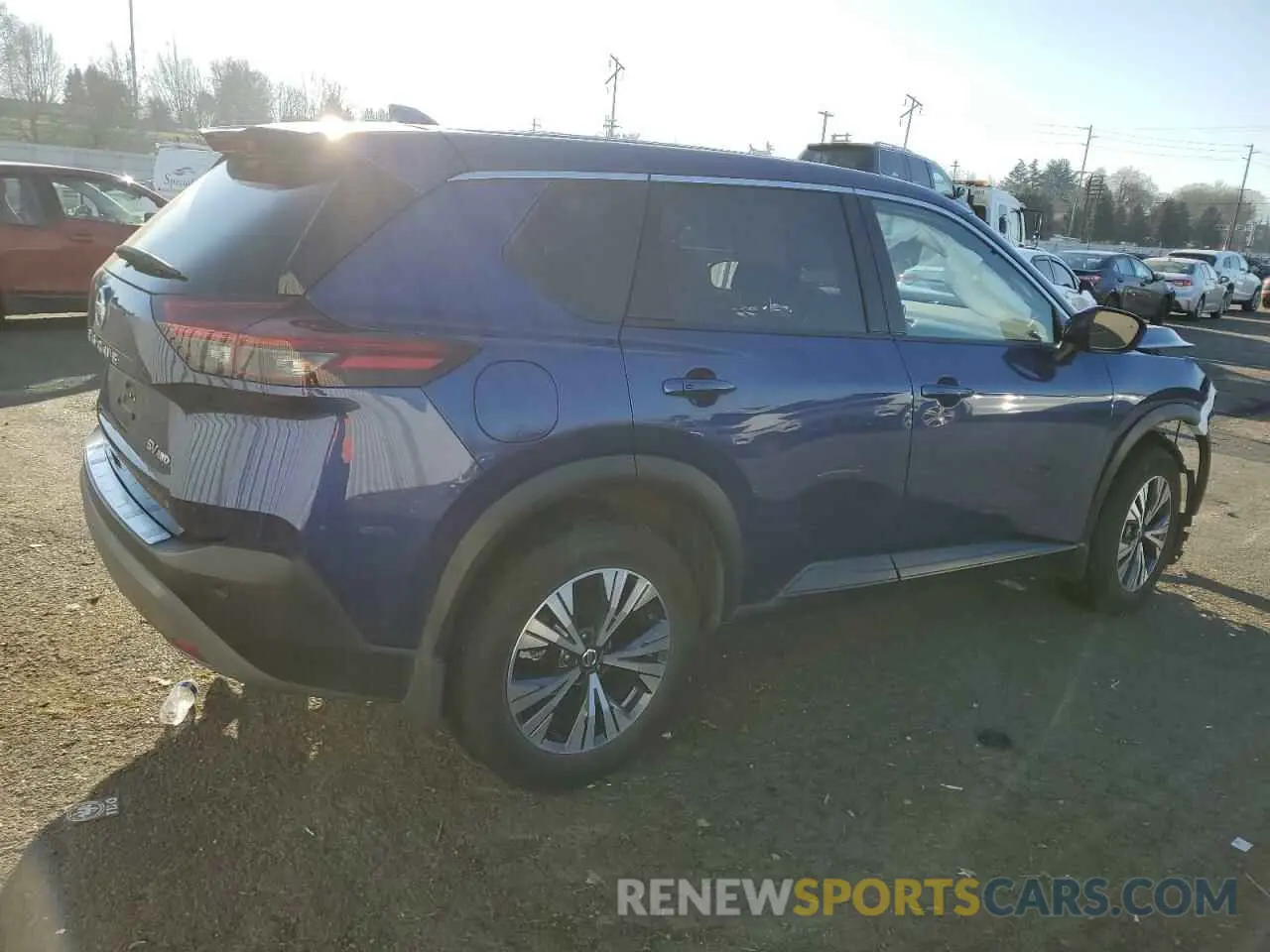 3 Photograph of a damaged car JN8AT3BB3MW227881 NISSAN ROGUE 2021