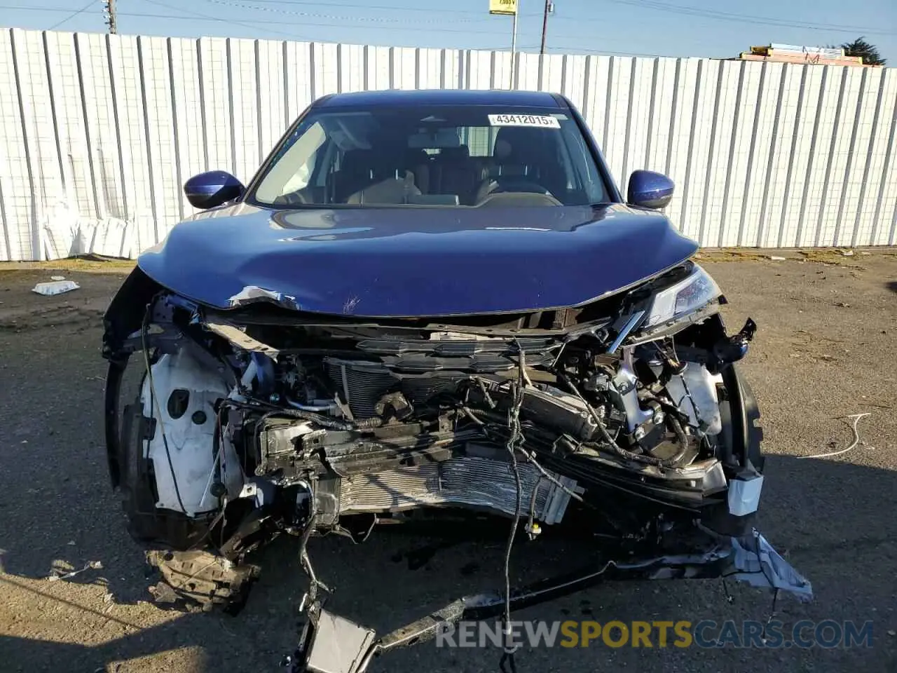 5 Photograph of a damaged car JN8AT3BB3MW227881 NISSAN ROGUE 2021