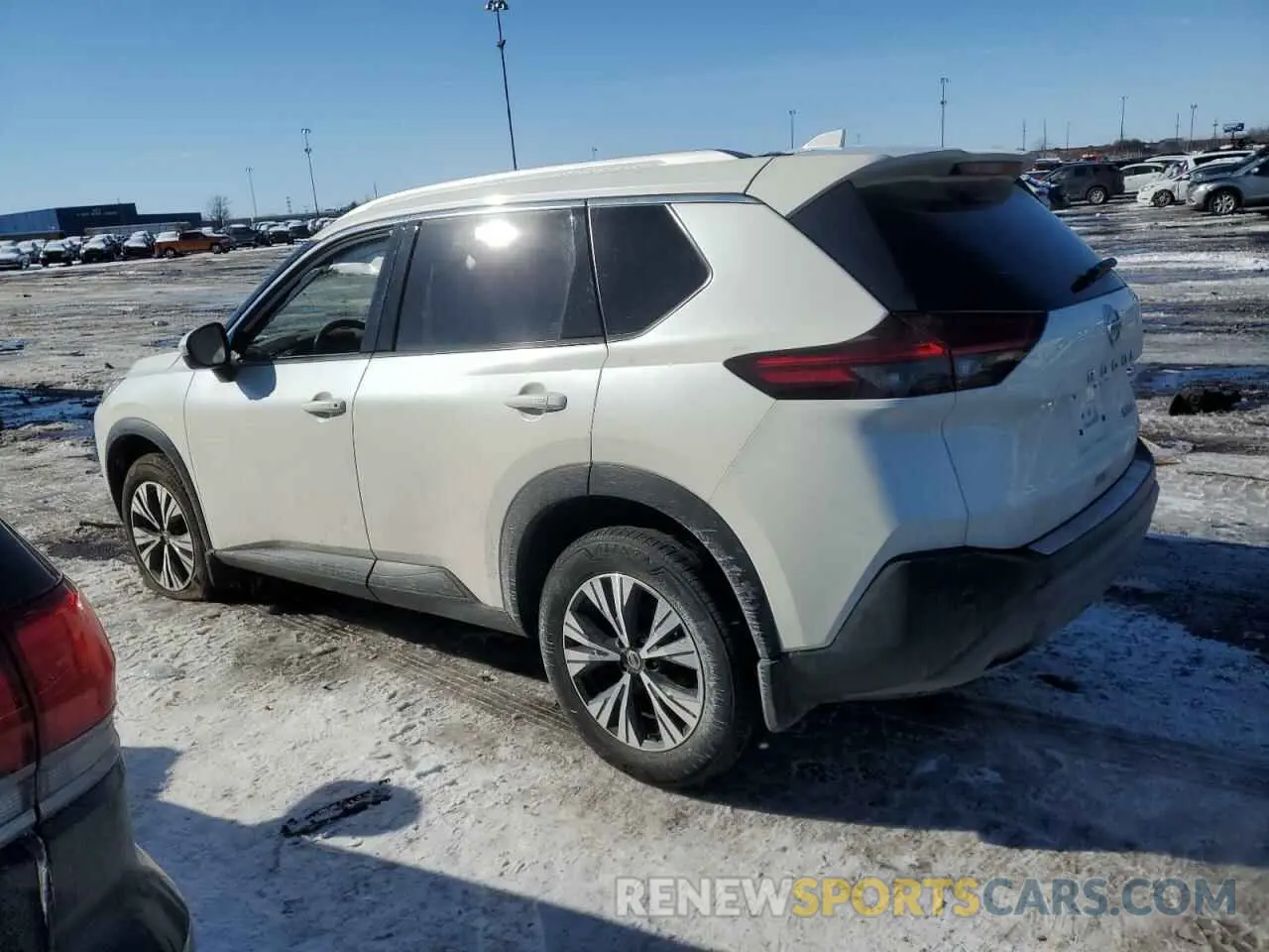 2 Photograph of a damaged car JN8AT3BB3MW232868 NISSAN ROGUE 2021