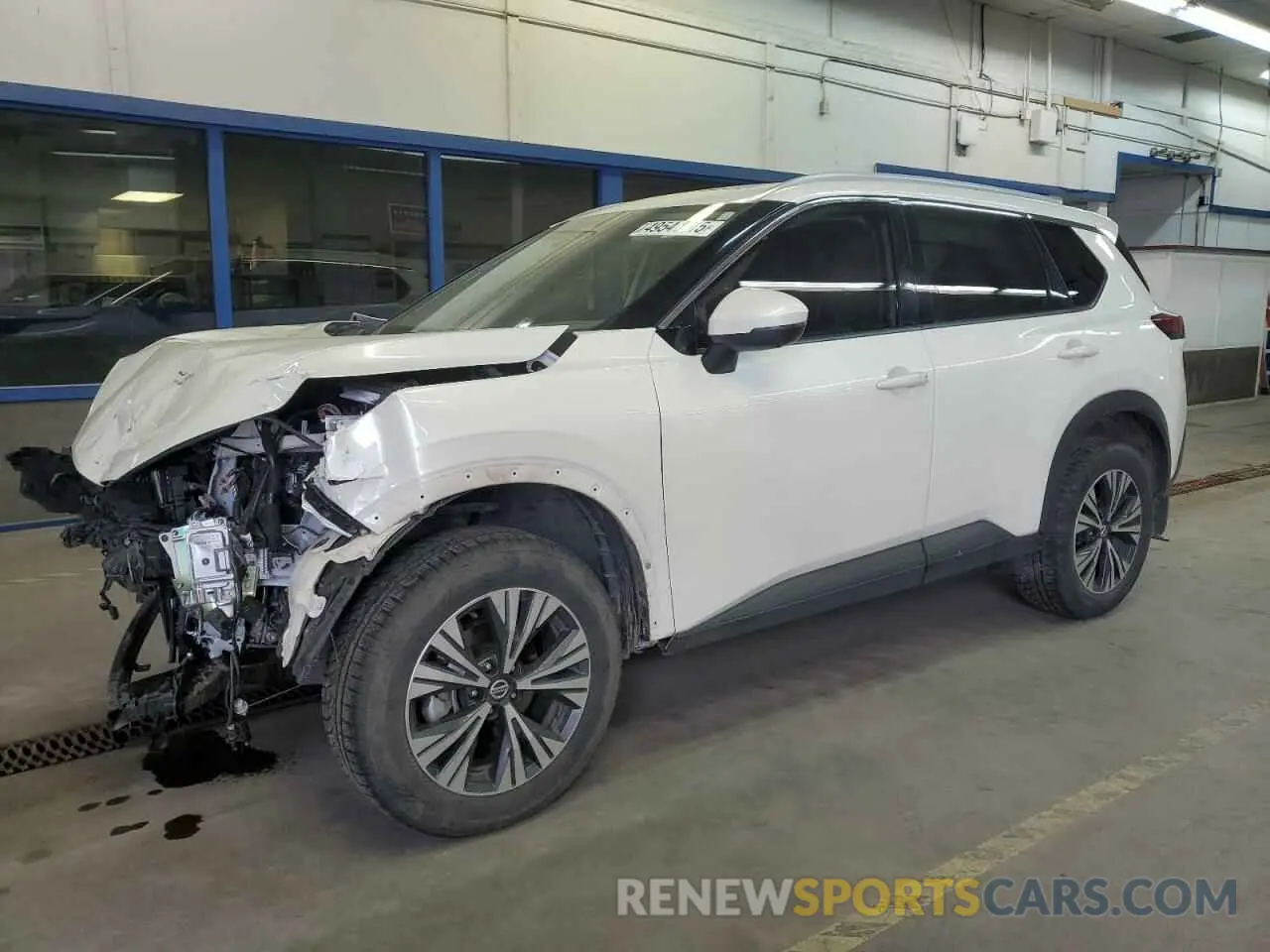 1 Photograph of a damaged car JN8AT3BB3MW234135 NISSAN ROGUE 2021