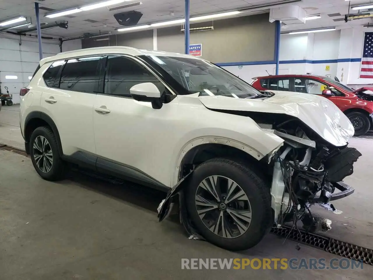 4 Photograph of a damaged car JN8AT3BB3MW234135 NISSAN ROGUE 2021