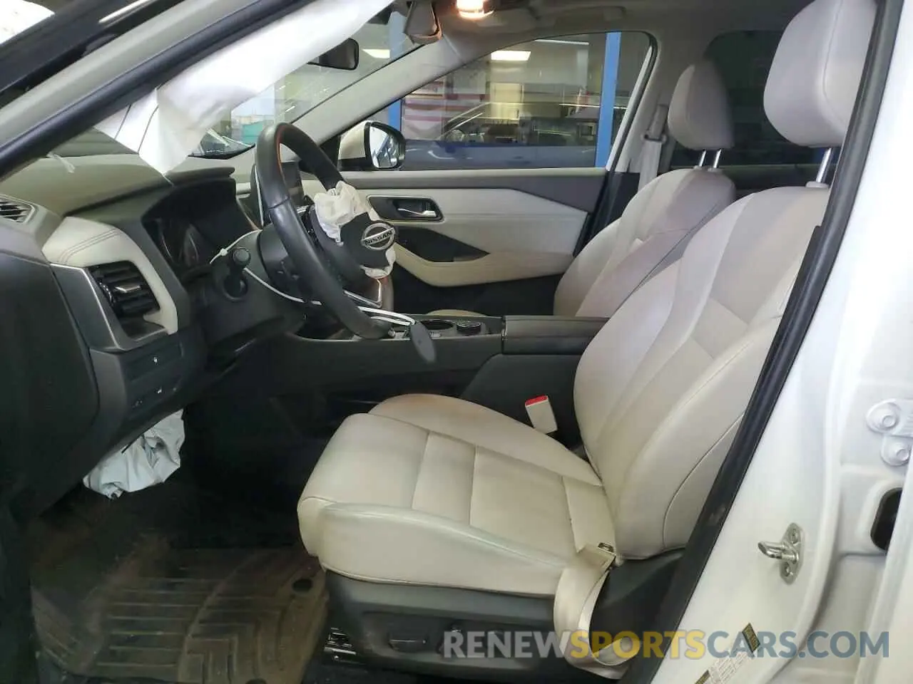 7 Photograph of a damaged car JN8AT3BB3MW234135 NISSAN ROGUE 2021