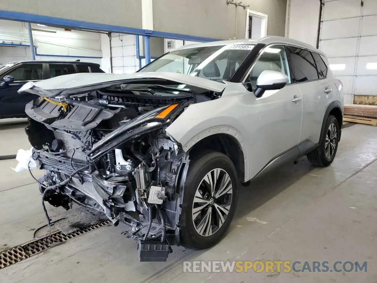 1 Photograph of a damaged car JN8AT3BB4MW205131 NISSAN ROGUE 2021