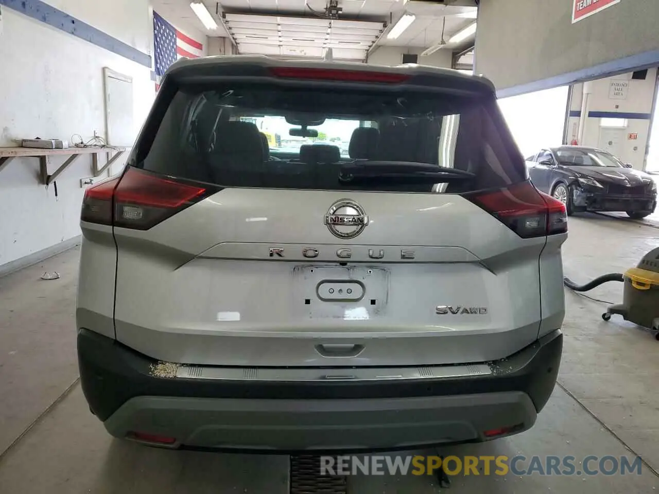 6 Photograph of a damaged car JN8AT3BB4MW205131 NISSAN ROGUE 2021