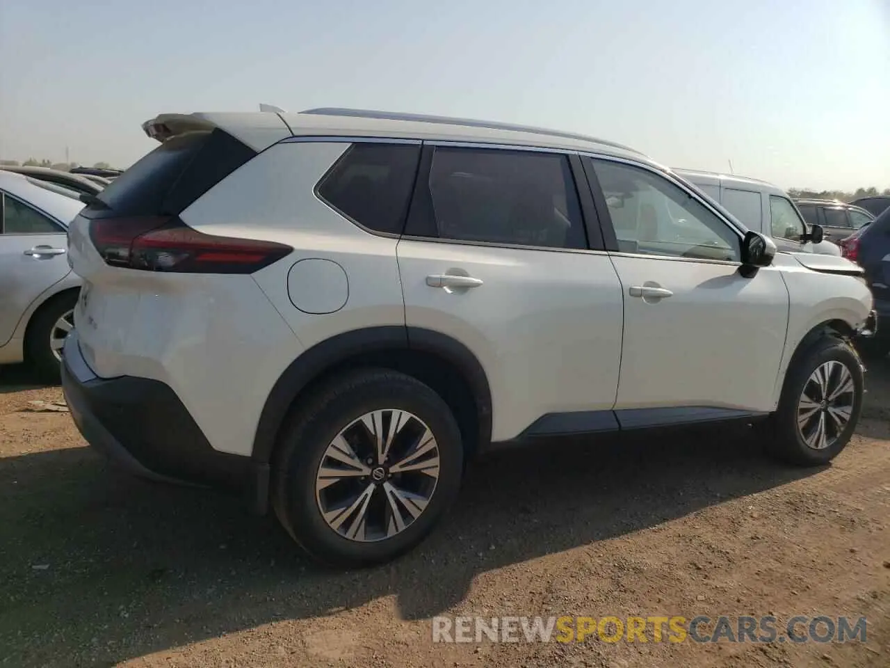 3 Photograph of a damaged car JN8AT3BB4MW210829 NISSAN ROGUE 2021