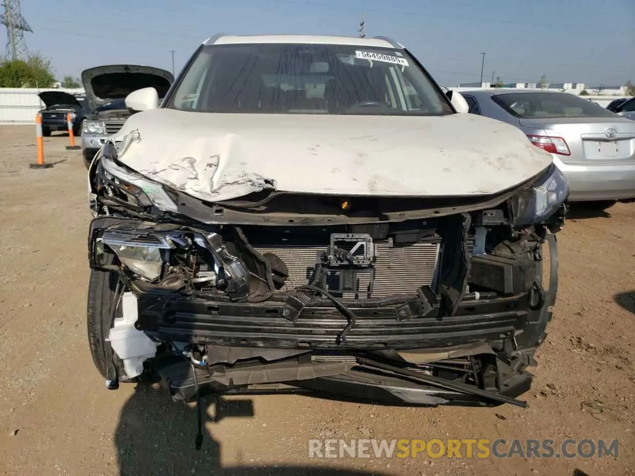 5 Photograph of a damaged car JN8AT3BB4MW210829 NISSAN ROGUE 2021