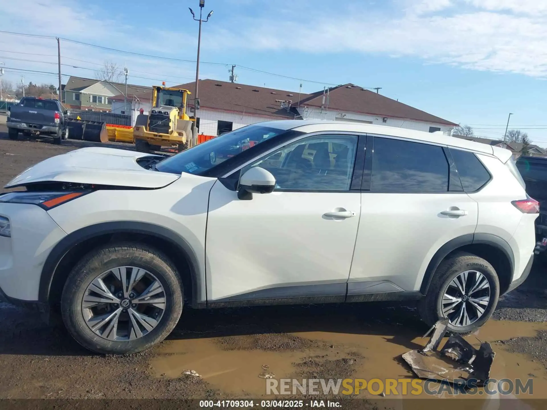 14 Photograph of a damaged car JN8AT3BB4MW213343 NISSAN ROGUE 2021