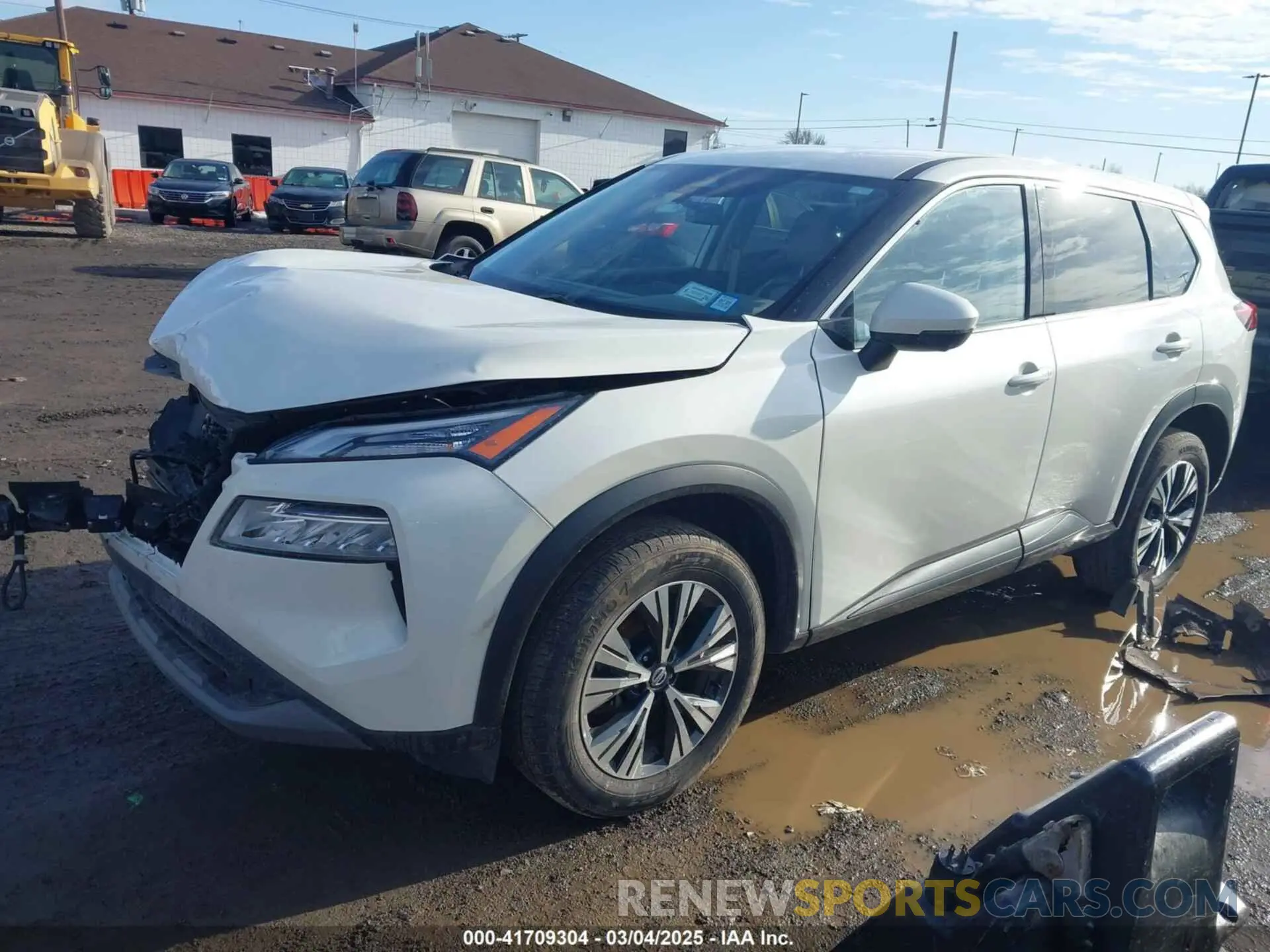 2 Photograph of a damaged car JN8AT3BB4MW213343 NISSAN ROGUE 2021