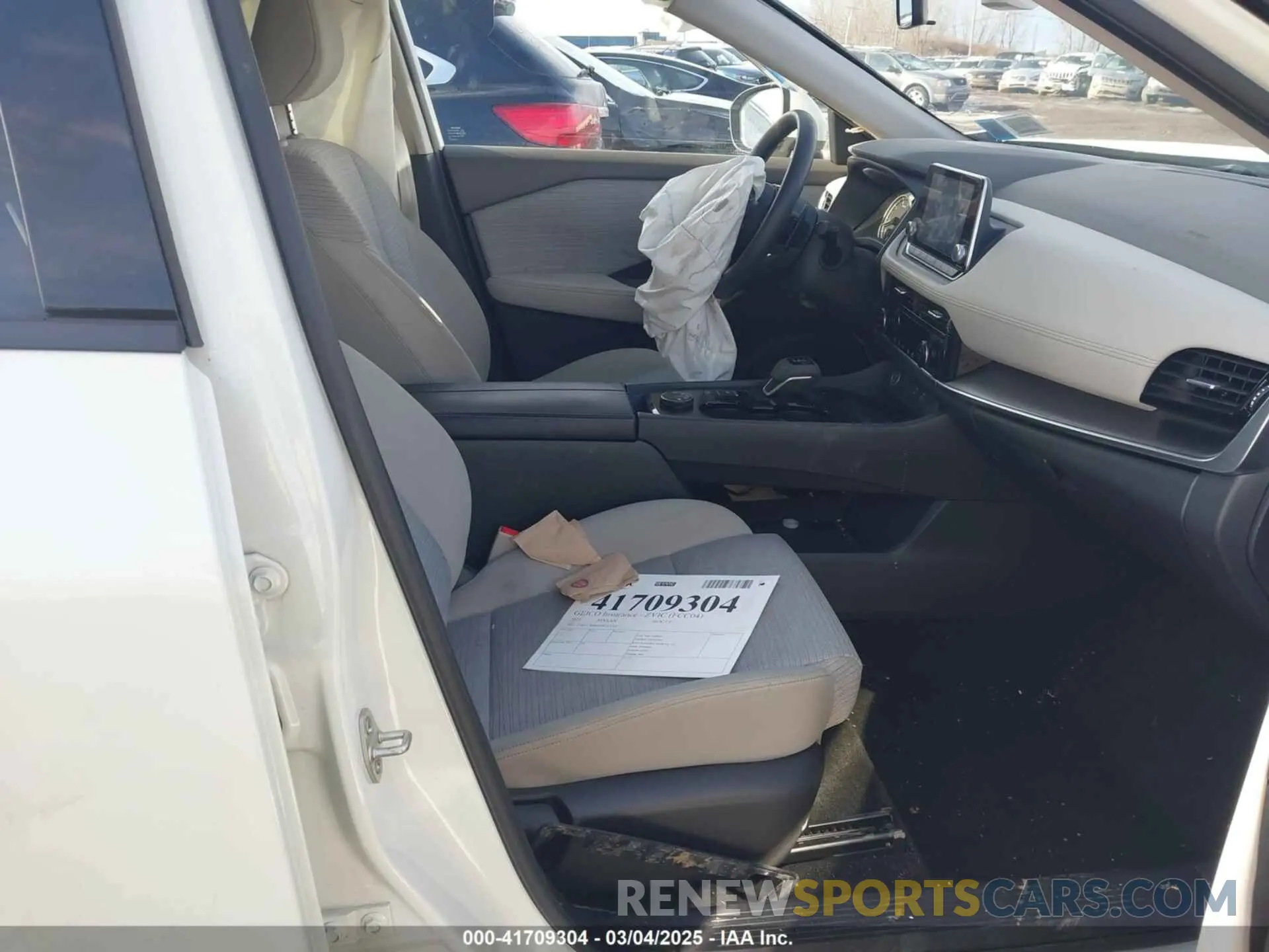 5 Photograph of a damaged car JN8AT3BB4MW213343 NISSAN ROGUE 2021