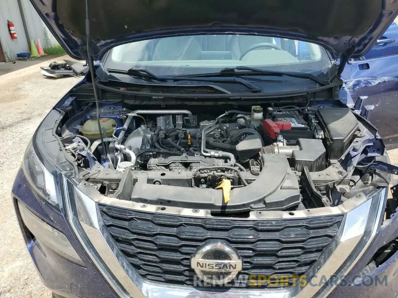 11 Photograph of a damaged car JN8AT3BB4MW222608 NISSAN ROGUE 2021