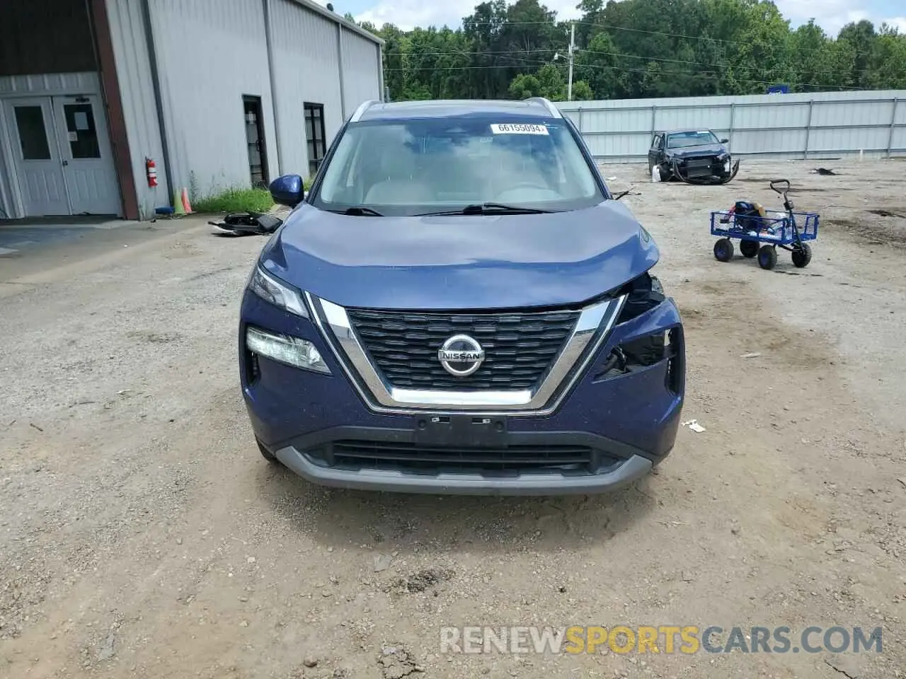5 Photograph of a damaged car JN8AT3BB4MW222608 NISSAN ROGUE 2021
