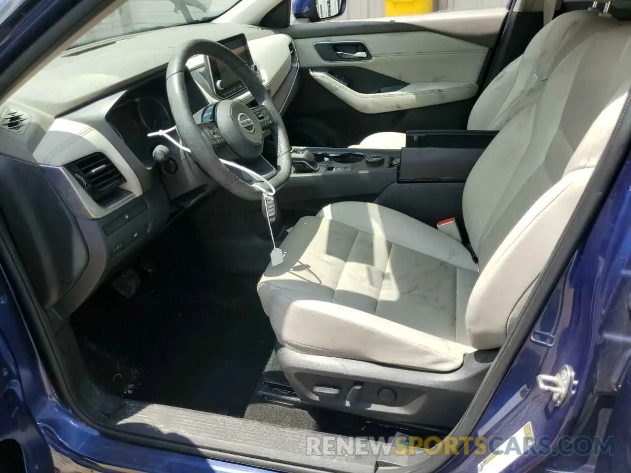 7 Photograph of a damaged car JN8AT3BB4MW222608 NISSAN ROGUE 2021