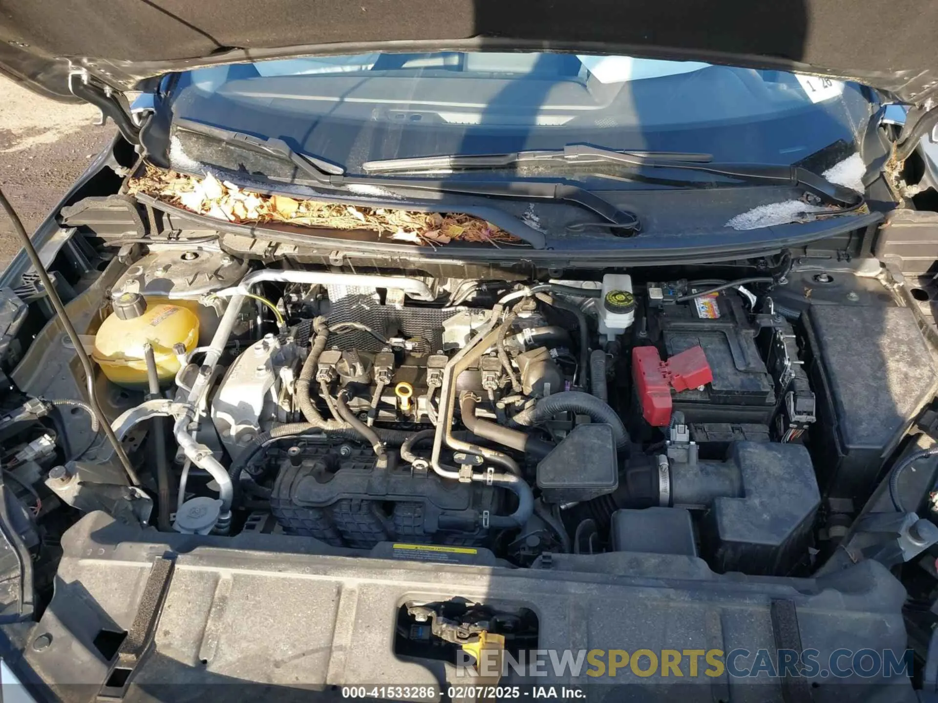 10 Photograph of a damaged car JN8AT3BB5MW203436 NISSAN ROGUE 2021