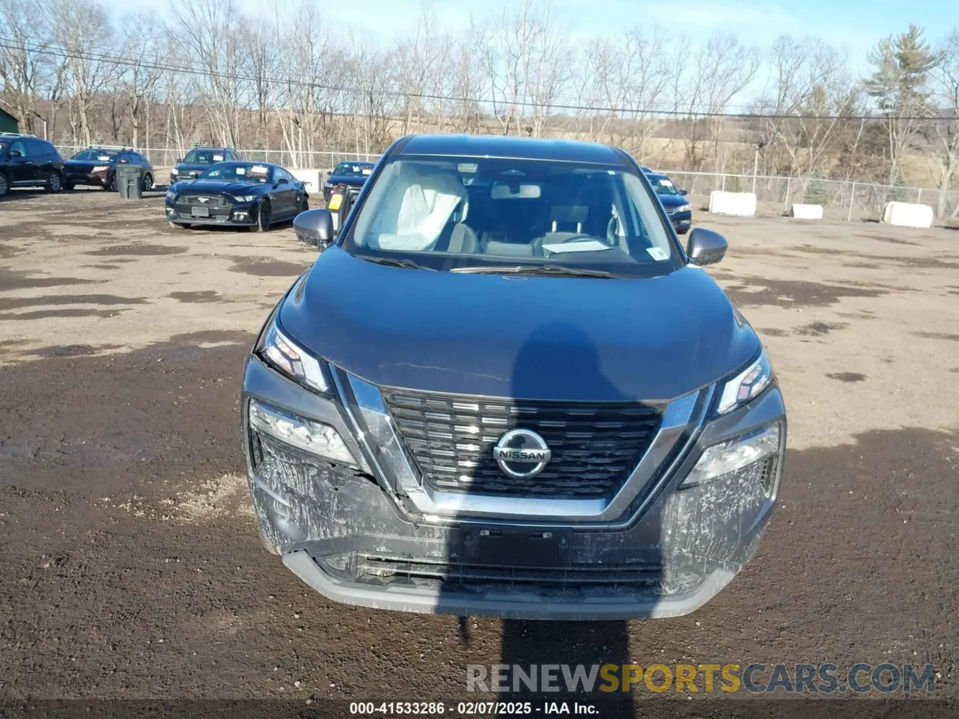 12 Photograph of a damaged car JN8AT3BB5MW203436 NISSAN ROGUE 2021