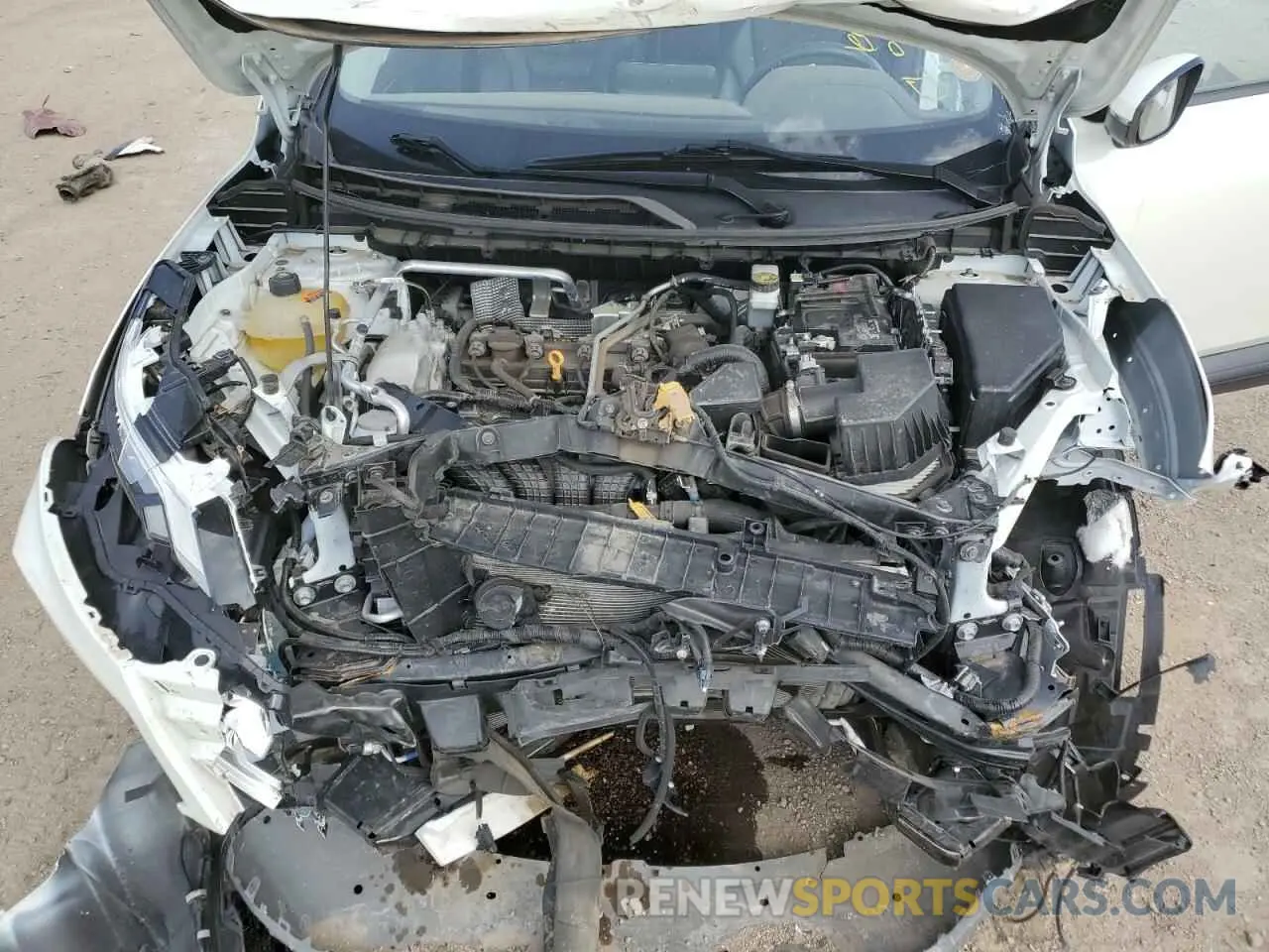 11 Photograph of a damaged car JN8AT3BB5MW205669 NISSAN ROGUE 2021