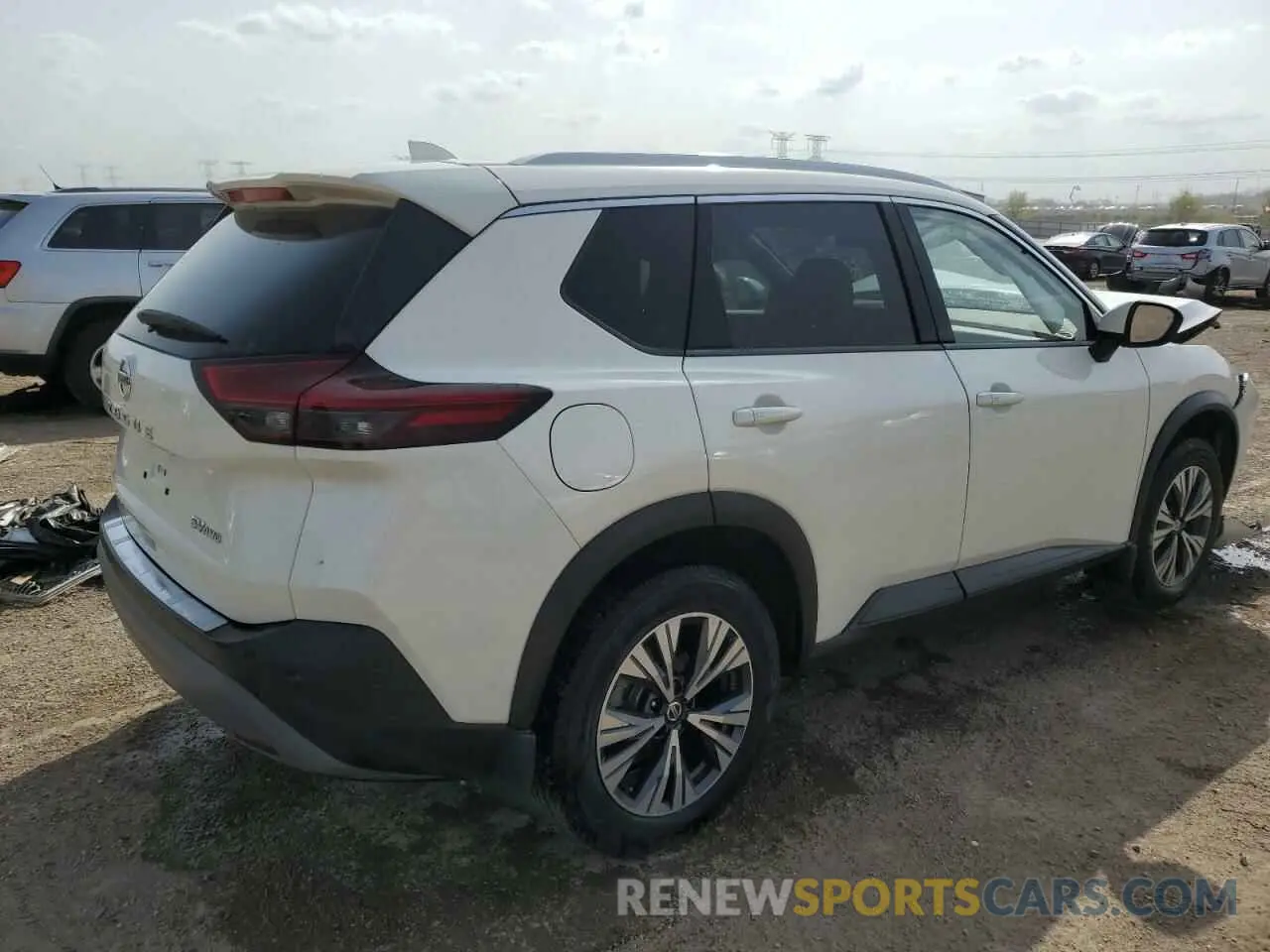3 Photograph of a damaged car JN8AT3BB5MW205669 NISSAN ROGUE 2021