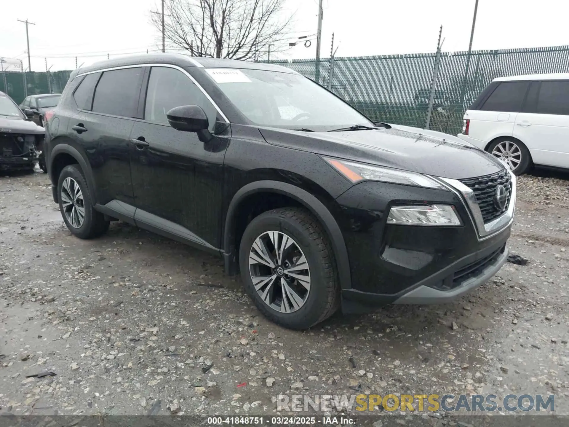 1 Photograph of a damaged car JN8AT3BB5MW212542 NISSAN ROGUE 2021