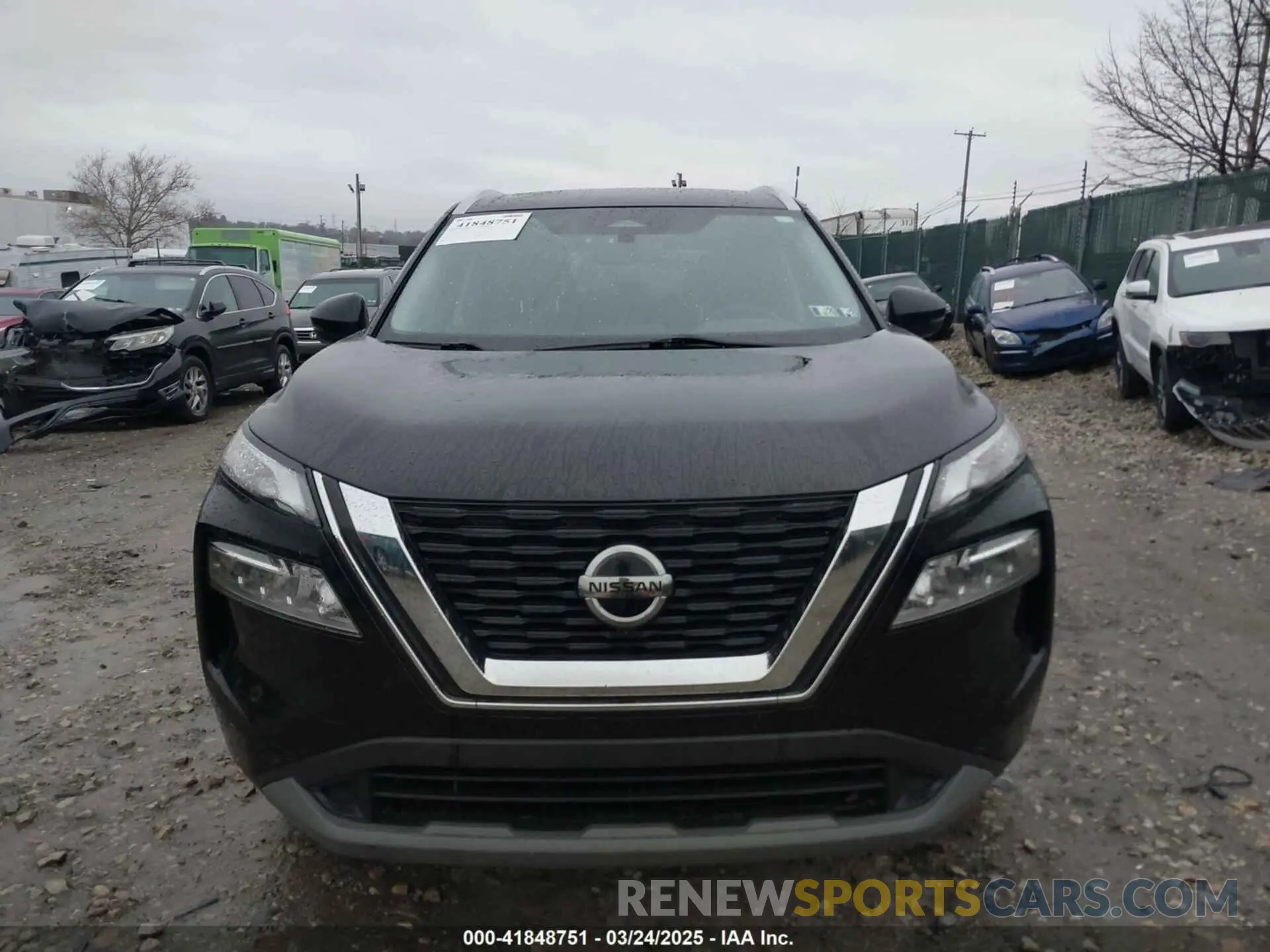 12 Photograph of a damaged car JN8AT3BB5MW212542 NISSAN ROGUE 2021