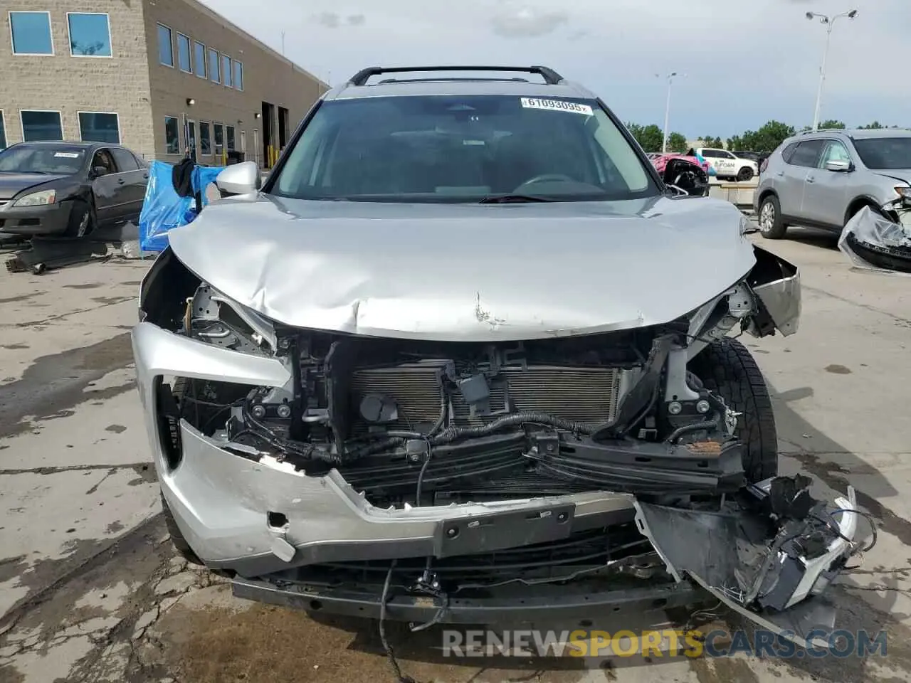 5 Photograph of a damaged car JN8AT3BB5MW213156 NISSAN ROGUE 2021