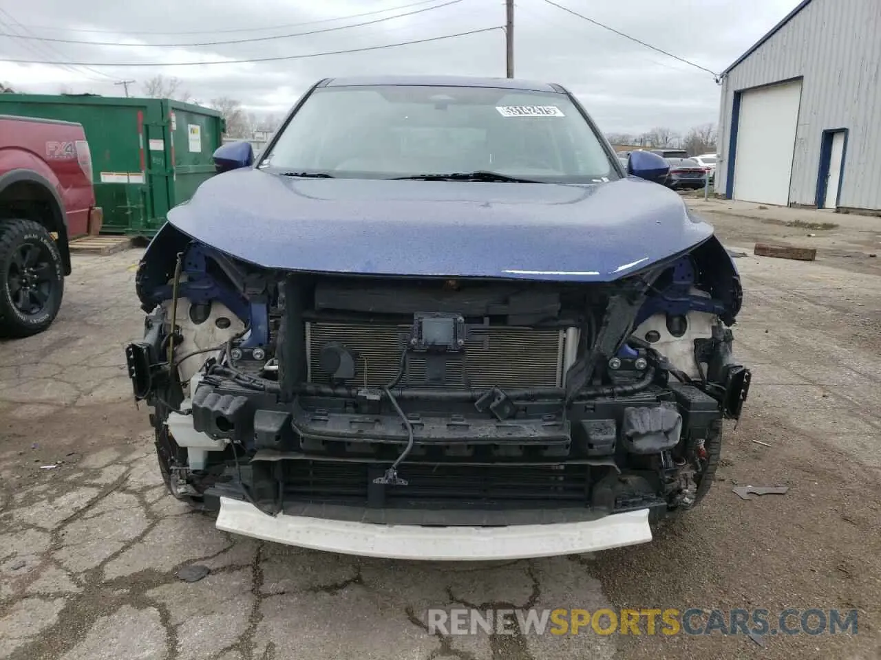 5 Photograph of a damaged car JN8AT3BB5MW224111 NISSAN ROGUE 2021
