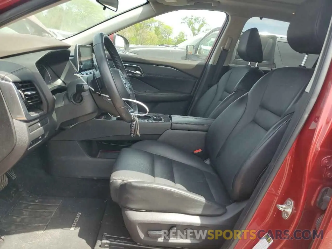 7 Photograph of a damaged car JN8AT3BB5MW229213 NISSAN ROGUE 2021