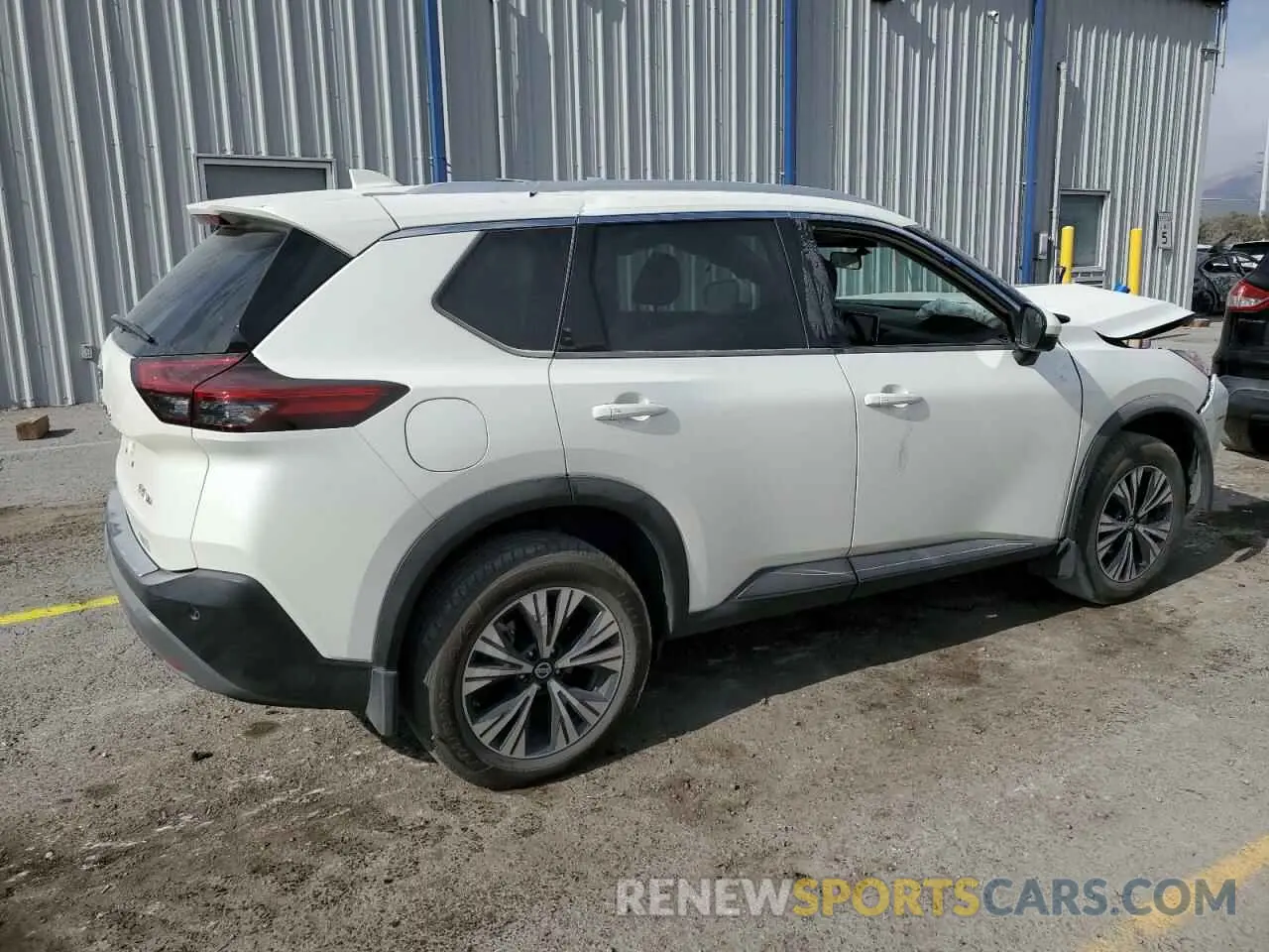 3 Photograph of a damaged car JN8AT3BB5MW234640 NISSAN ROGUE 2021