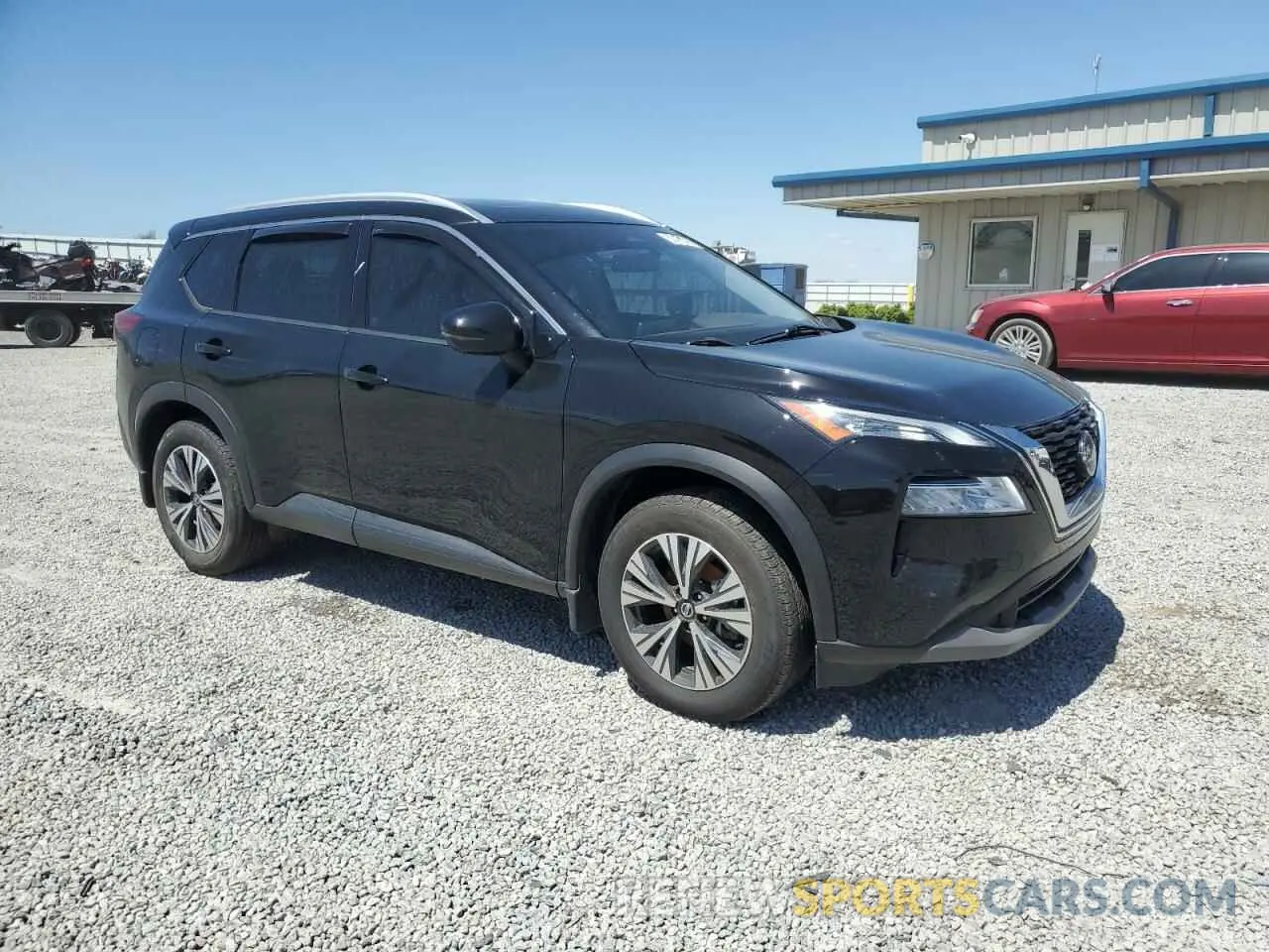 4 Photograph of a damaged car JN8AT3BB6MW205955 NISSAN ROGUE 2021