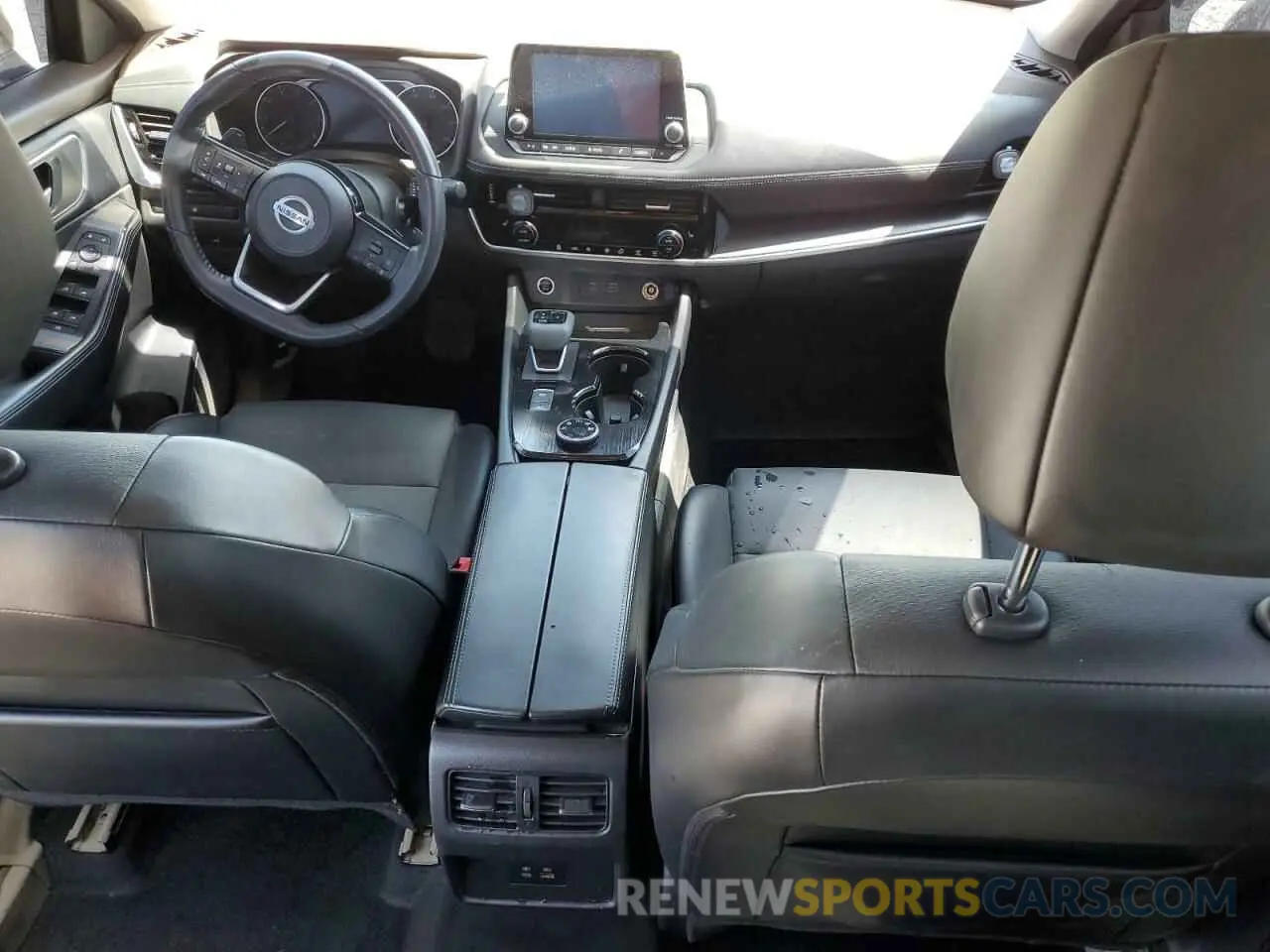8 Photograph of a damaged car JN8AT3BB6MW205955 NISSAN ROGUE 2021