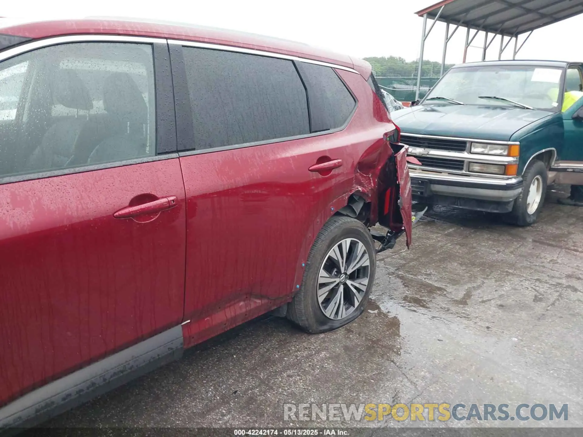 6 Photograph of a damaged car JN8AT3BB6MW207303 NISSAN ROGUE 2021