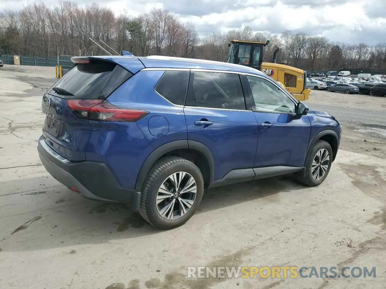 3 Photograph of a damaged car JN8AT3BB6MW214963 NISSAN ROGUE 2021