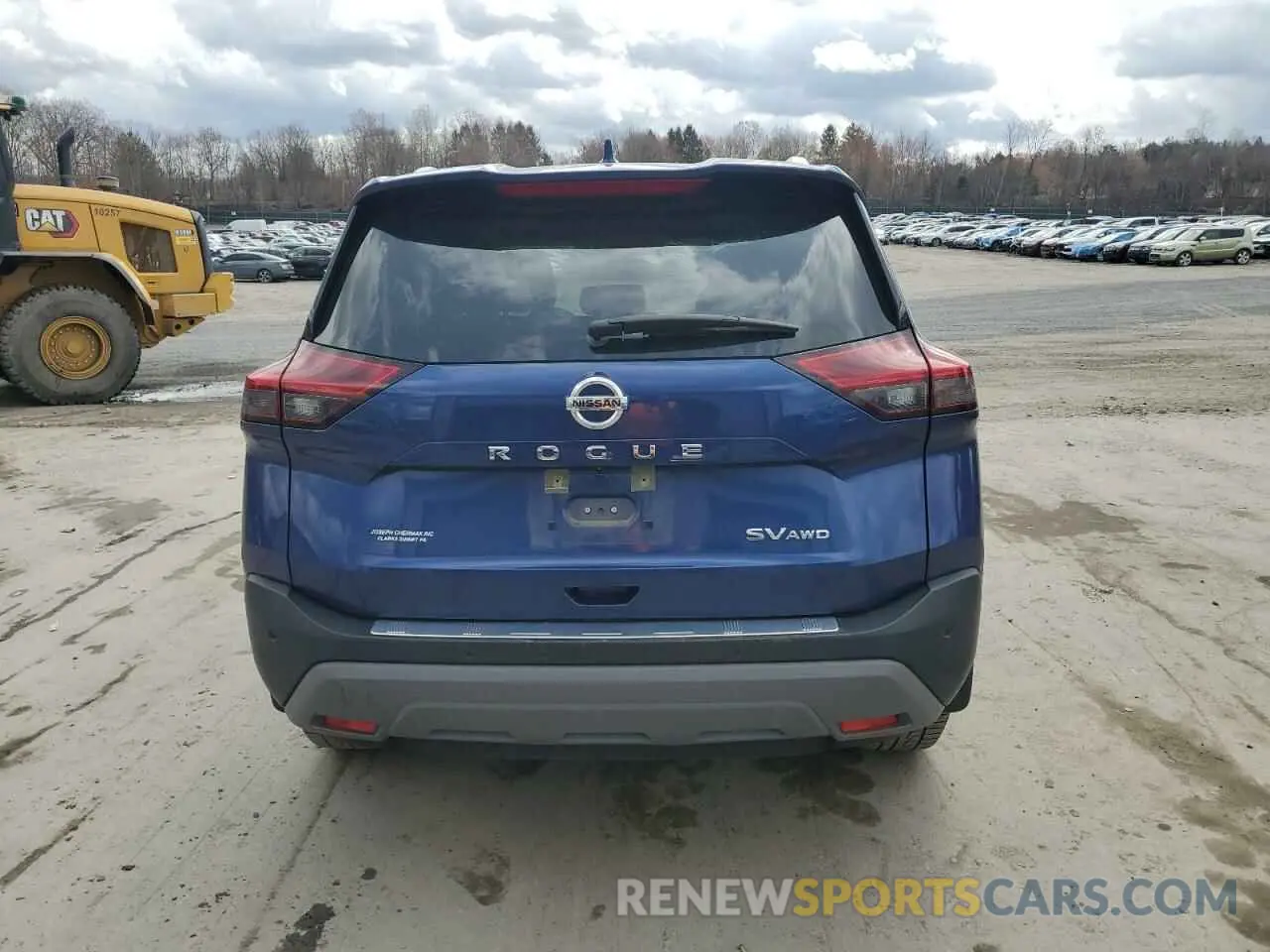 6 Photograph of a damaged car JN8AT3BB6MW214963 NISSAN ROGUE 2021