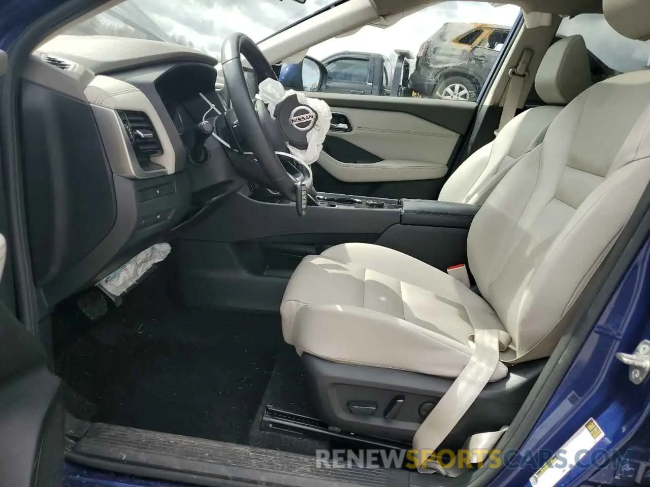7 Photograph of a damaged car JN8AT3BB6MW214963 NISSAN ROGUE 2021