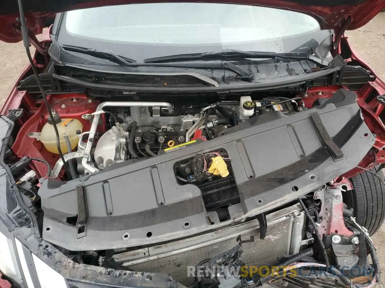 12 Photograph of a damaged car JN8AT3BB6MW220665 NISSAN ROGUE 2021