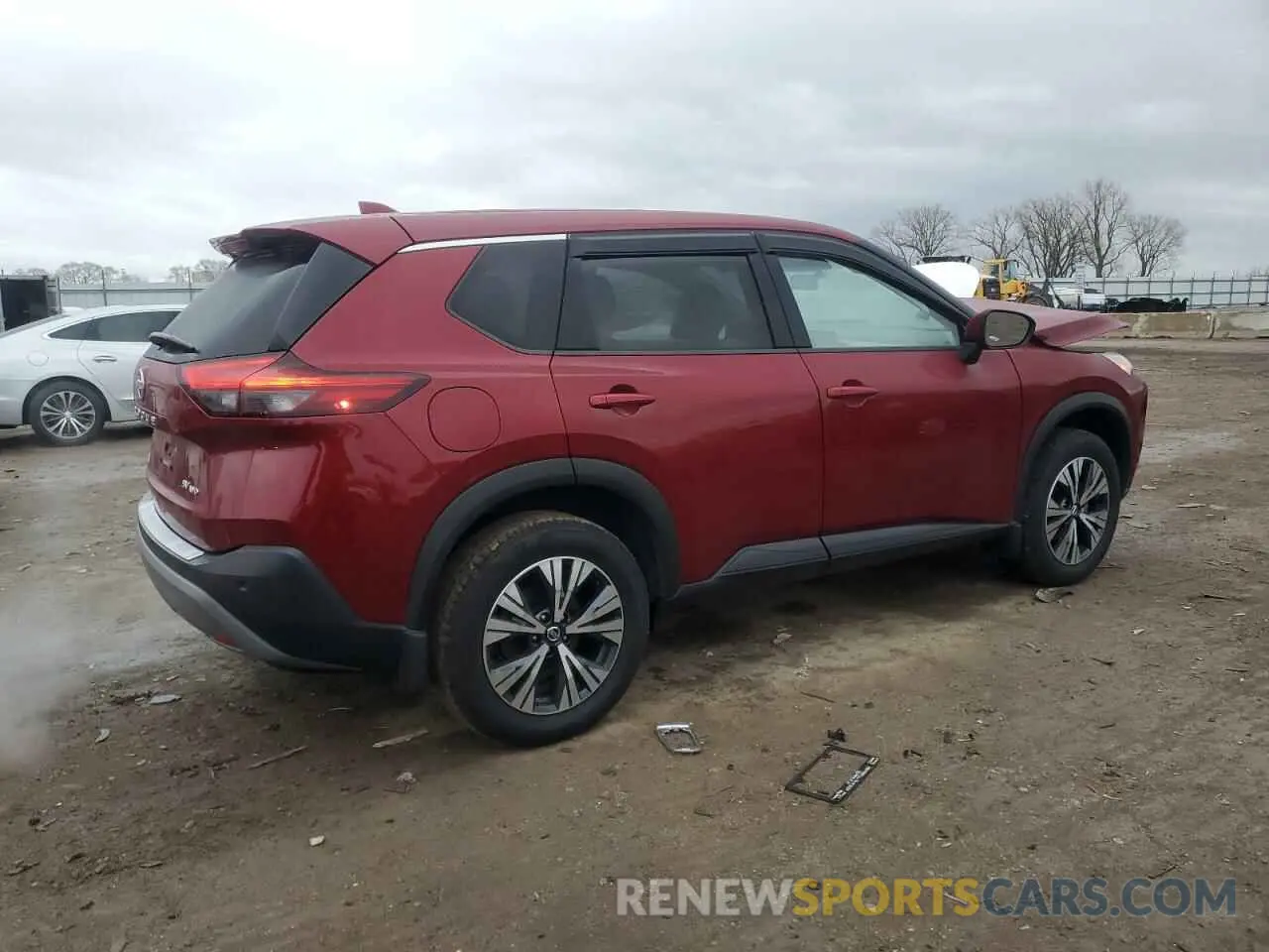 3 Photograph of a damaged car JN8AT3BB6MW220665 NISSAN ROGUE 2021