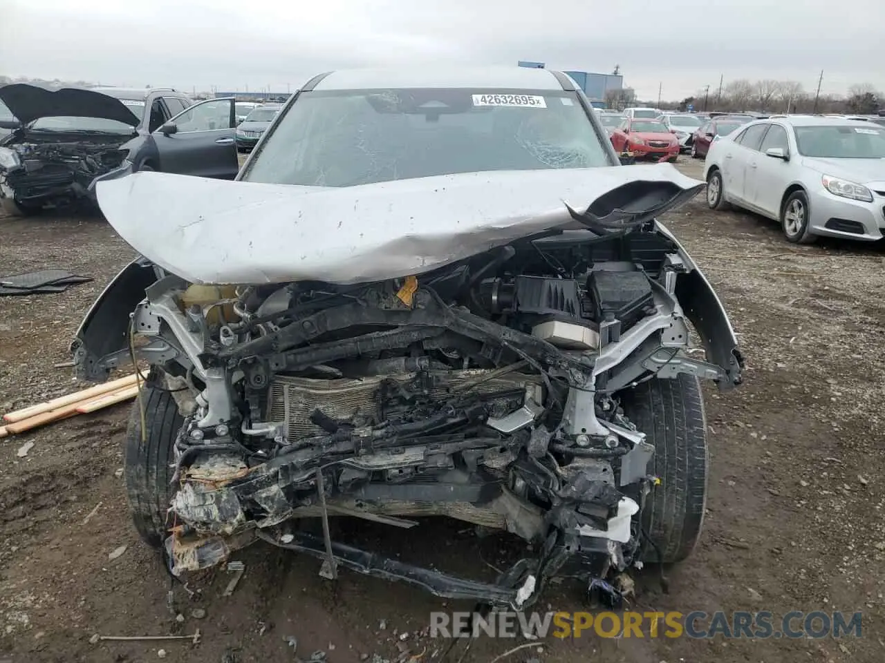 5 Photograph of a damaged car JN8AT3BB6MW223033 NISSAN ROGUE 2021