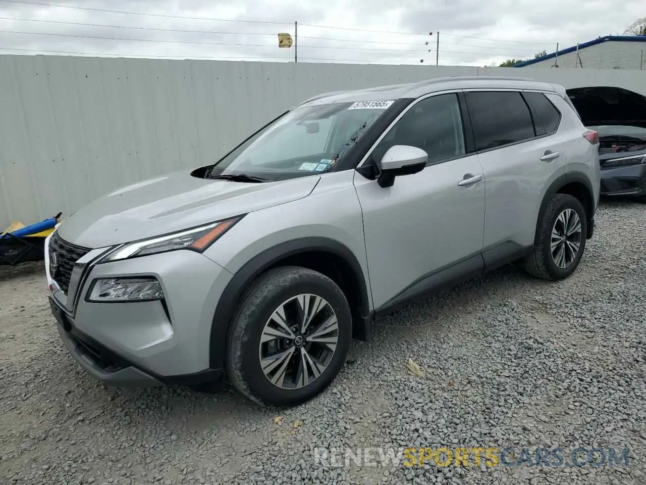 1 Photograph of a damaged car JN8AT3BB6MW231035 NISSAN ROGUE 2021