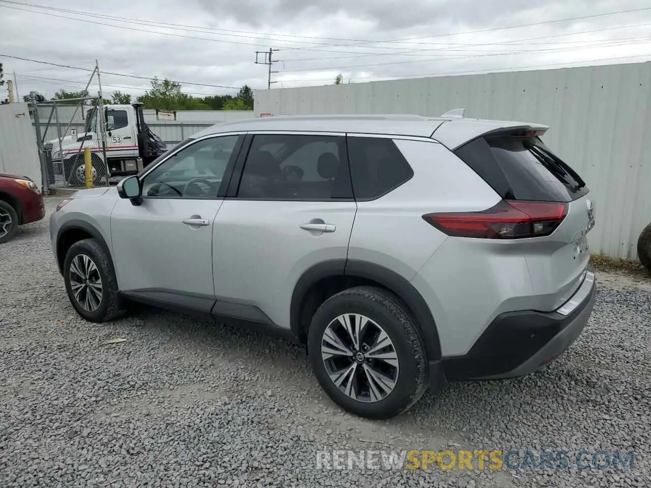 2 Photograph of a damaged car JN8AT3BB6MW231035 NISSAN ROGUE 2021