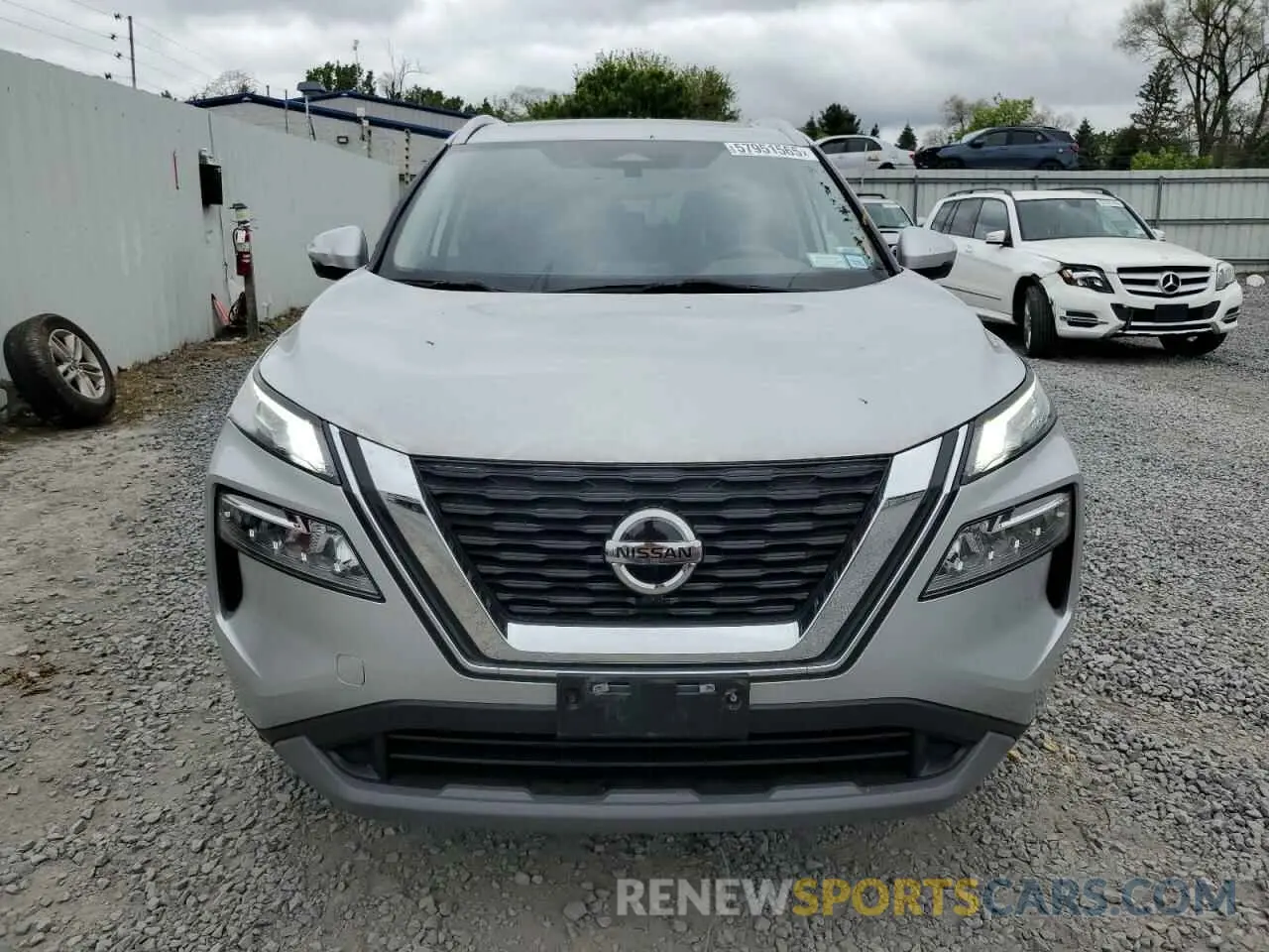 5 Photograph of a damaged car JN8AT3BB6MW231035 NISSAN ROGUE 2021