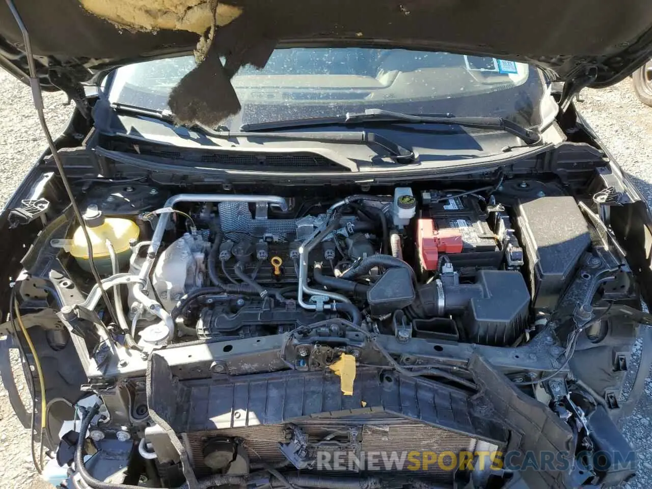 12 Photograph of a damaged car JN8AT3BB7MW201770 NISSAN ROGUE 2021